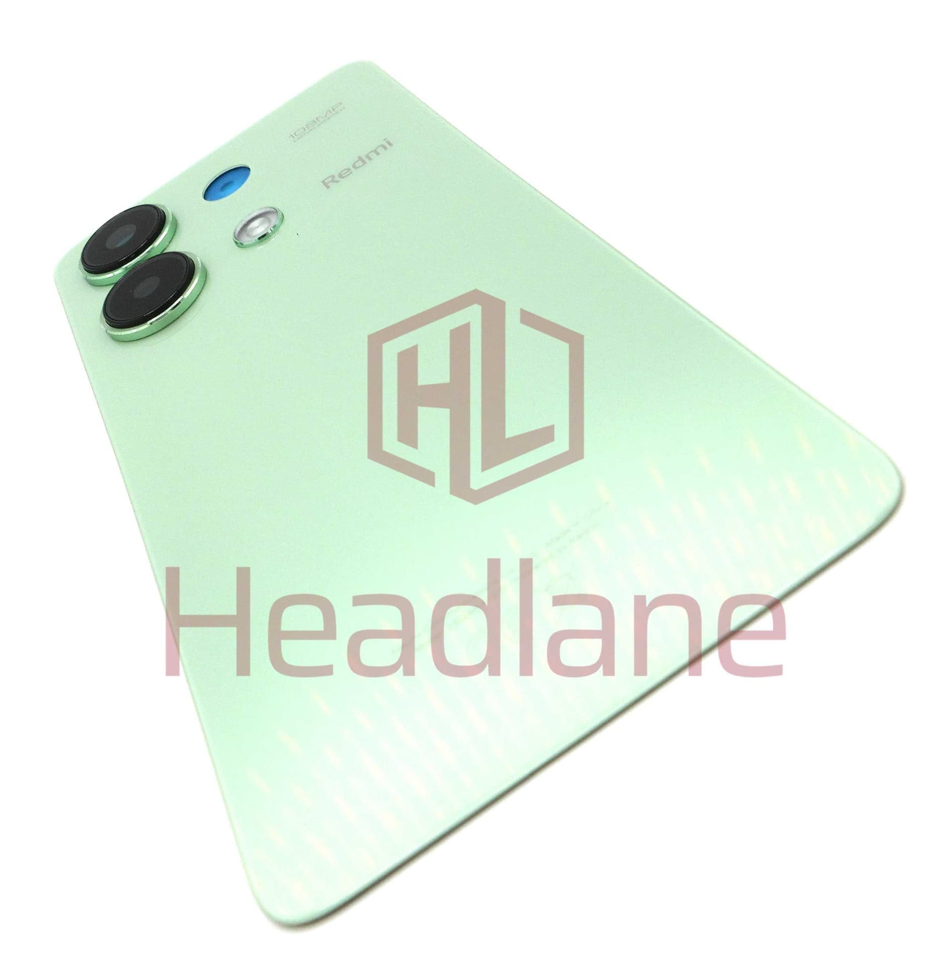 Xiaomi Redmi Note 13 Back / Battery Cover - Green - 5600030N7N00 - Xiaomi Replacement Part