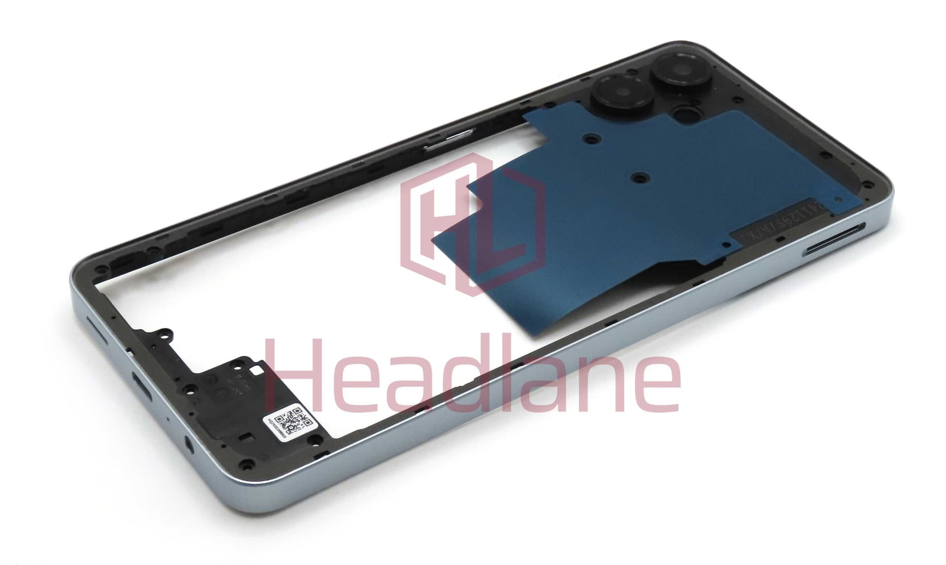 Samsung SM-A065 Galaxy A06 Middle Cover / Chassis - Light Blue - GH81-26453A