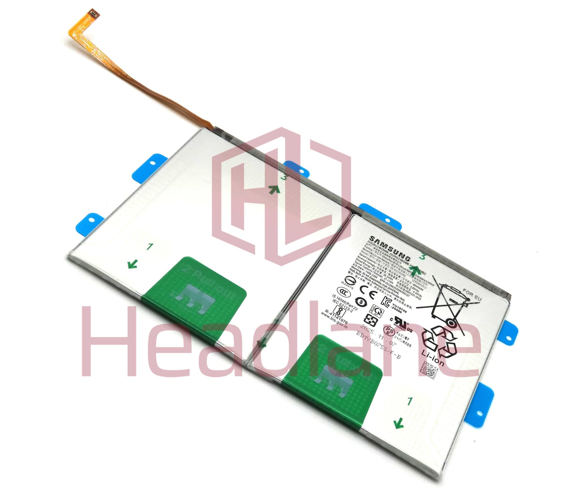 Samsung SM-X230 X236 Galaxy Tab A11+ (WiFi / 5G) EB-BX236ABE 7040mAh Battery - GH82-38815A