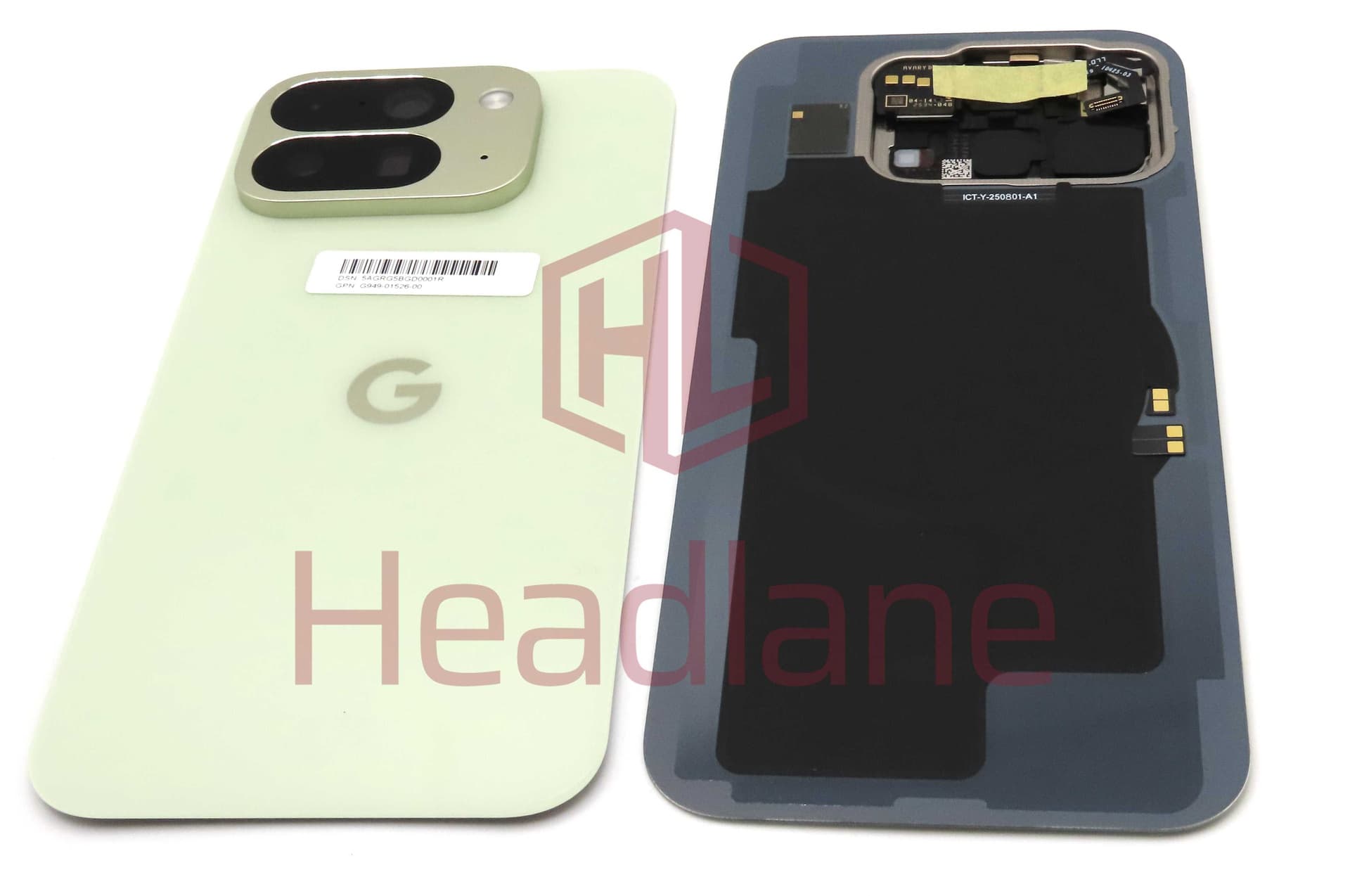Google Pixel 10 Pro Fold Back / Battery Cover - Jade - G949-01526-00