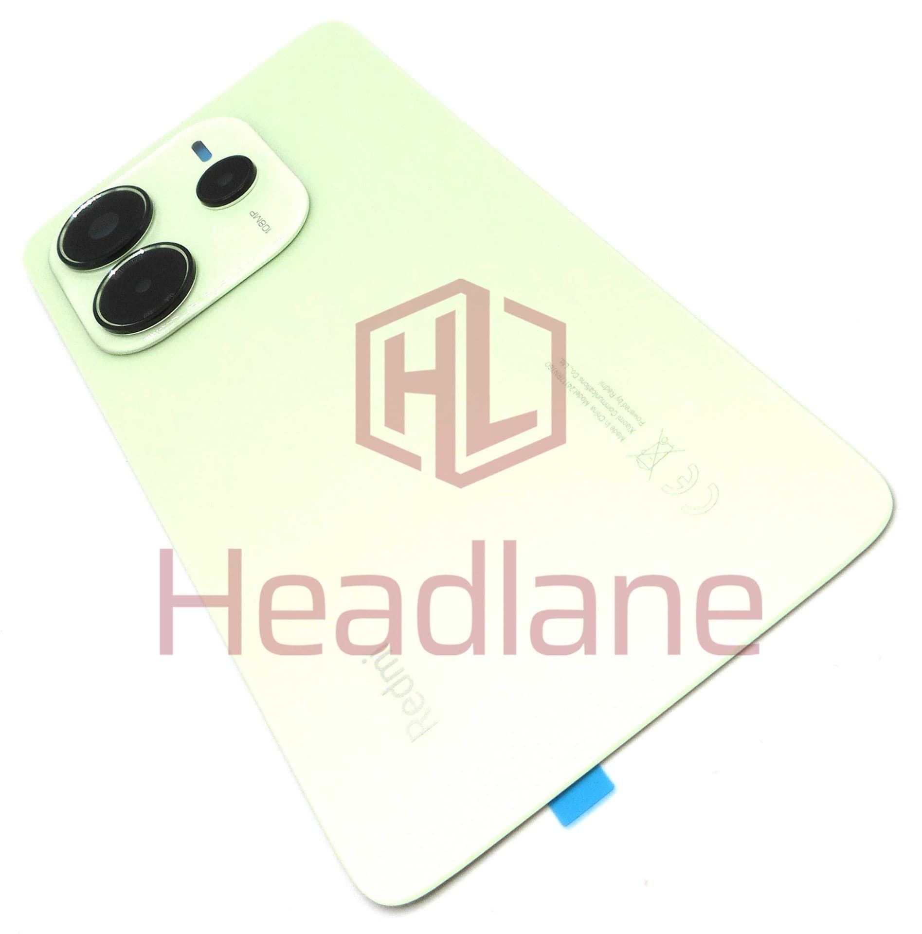 Xiaomi Redmi Note 14 NFC Back / Battery Cover - Green - 56000400O7N00