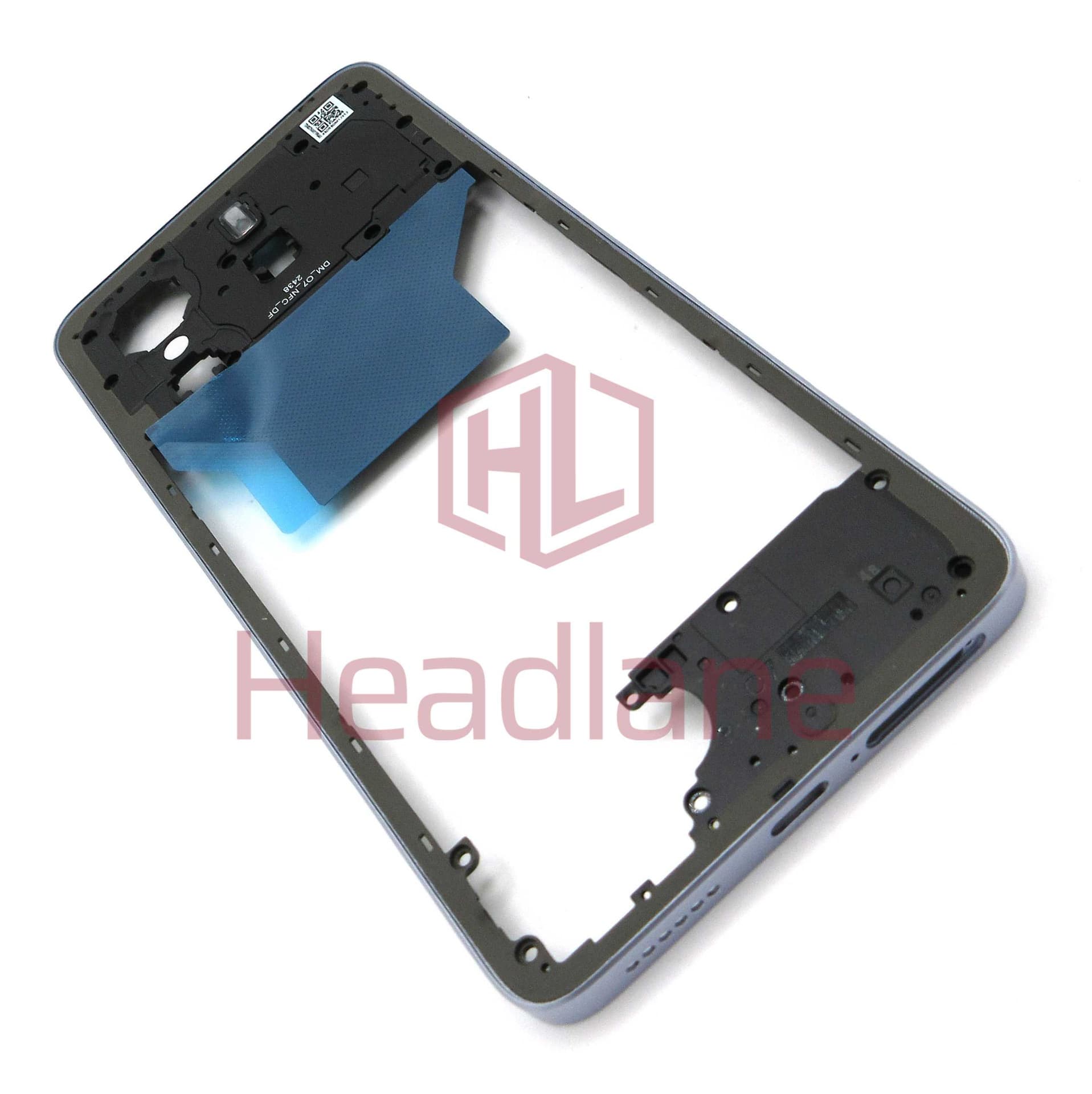 Xiaomi Redmi Note 14 NFC Middle Cover / Chassis - Purple - 1610110001097A