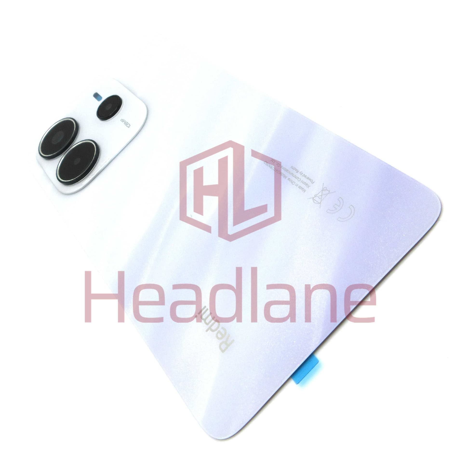 Xiaomi Redmi Note 14 NFC Back / Battery Cover - Purple - 56000200O7N00