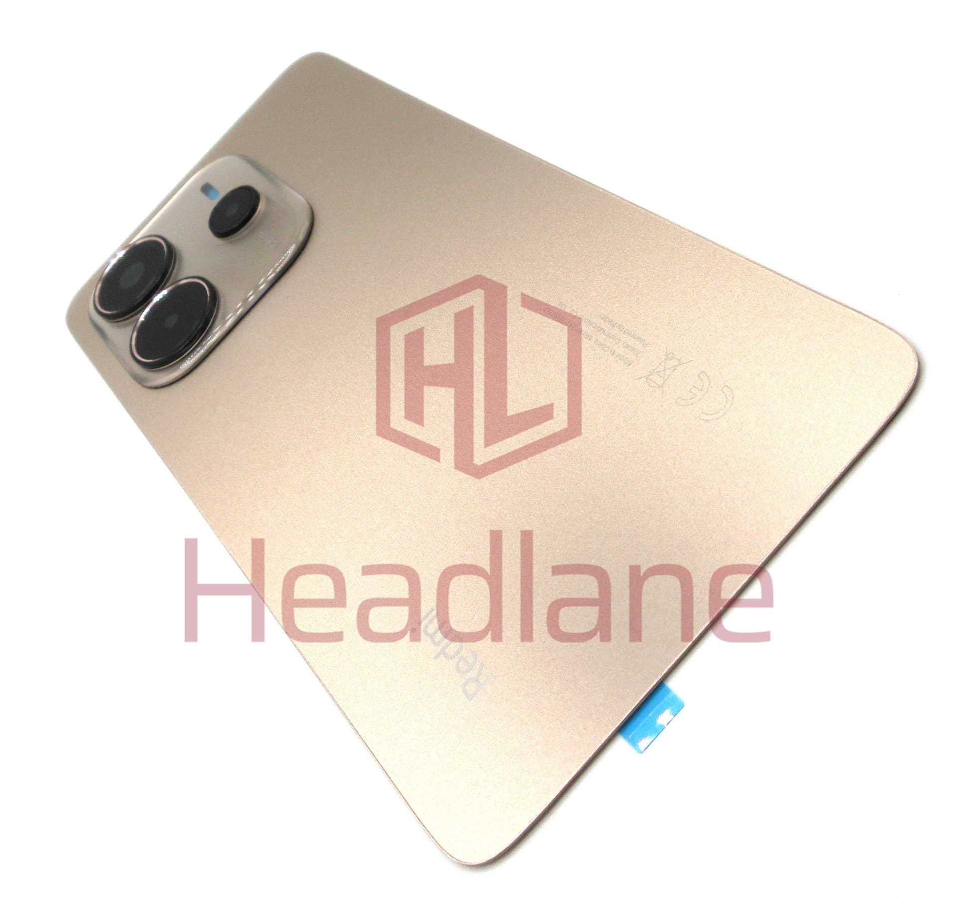 Xiaomi Redmi Note 14 NFC Back / Battery Cover - Gold - 56000500O7N00