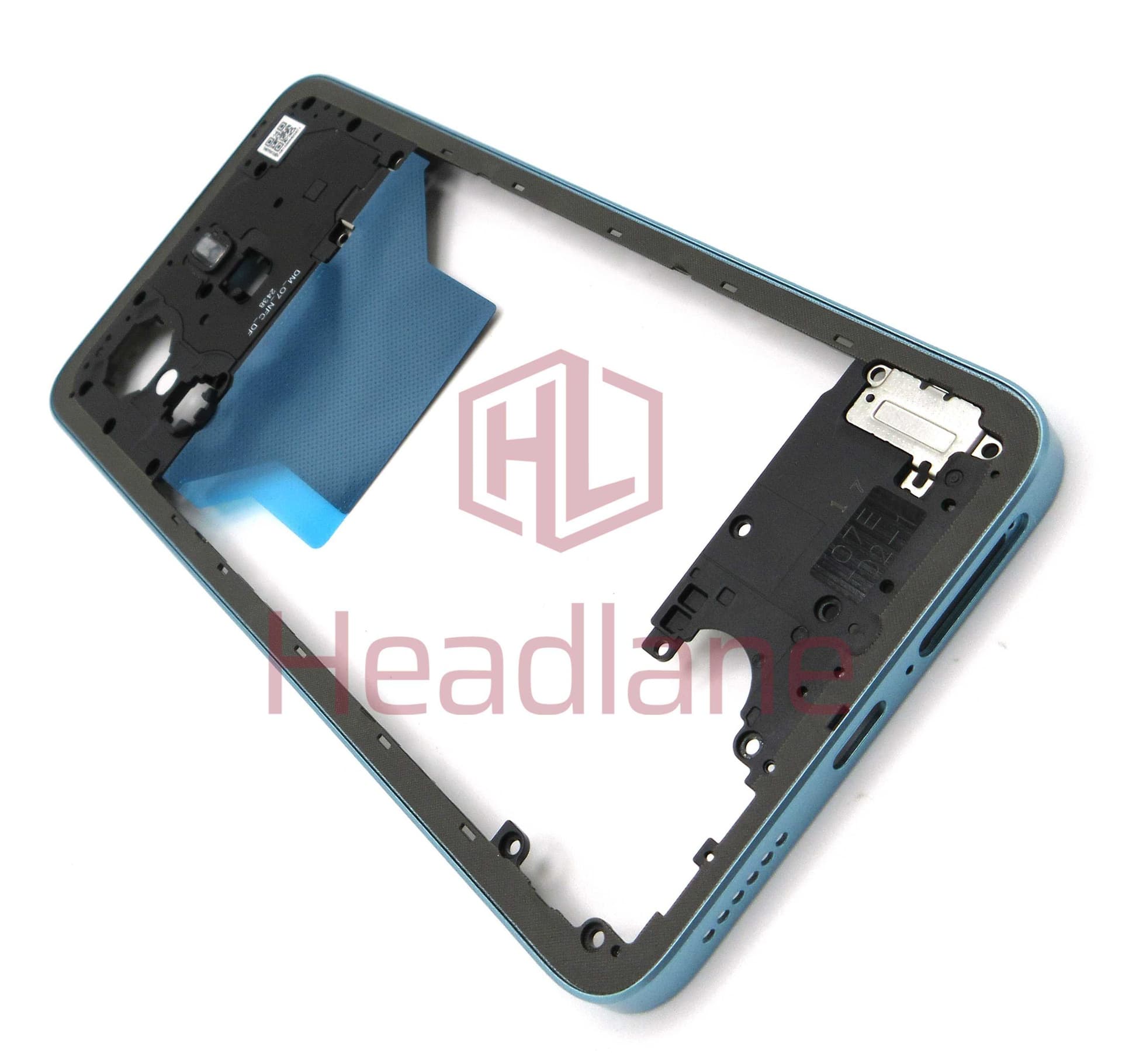 Xiaomi Redmi Note 14 ERP Middle Cover / Chassis - Blue - 1610110001092A