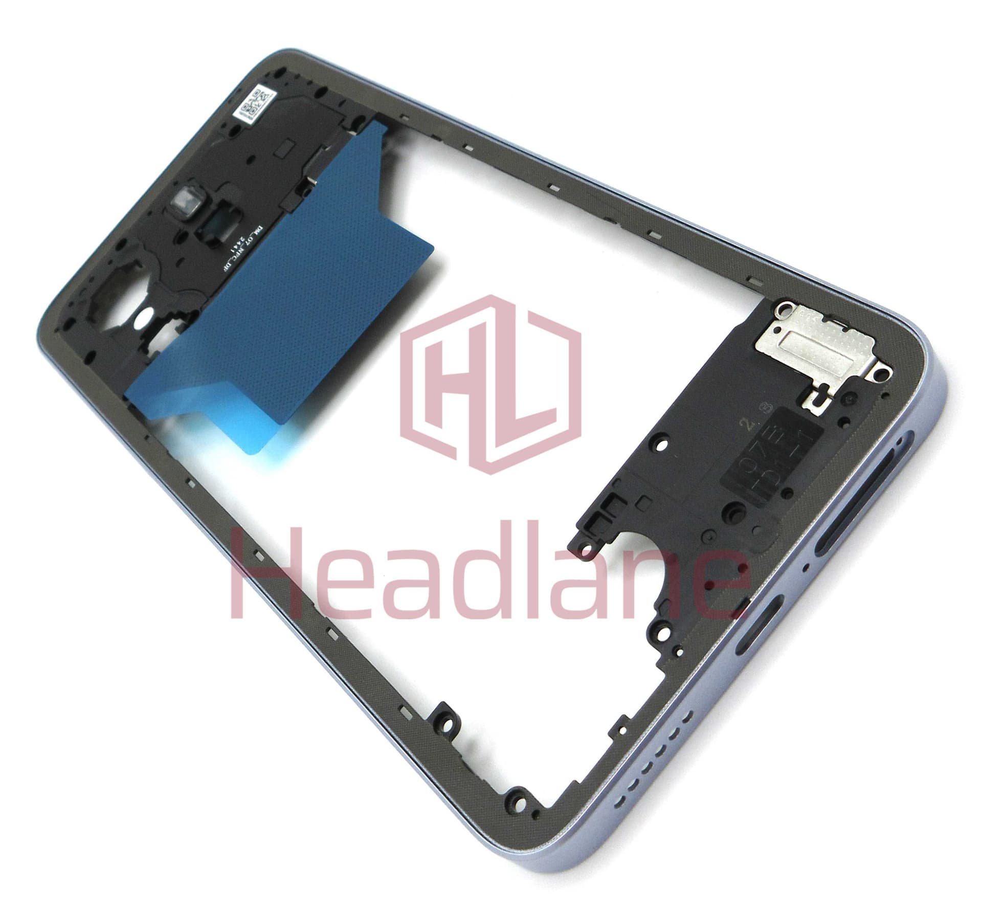 Xiaomi Redmi Note 14 ERP Middle Cover / Chassis - Purple - 1610110001094A - Xiaomi Replacement Part