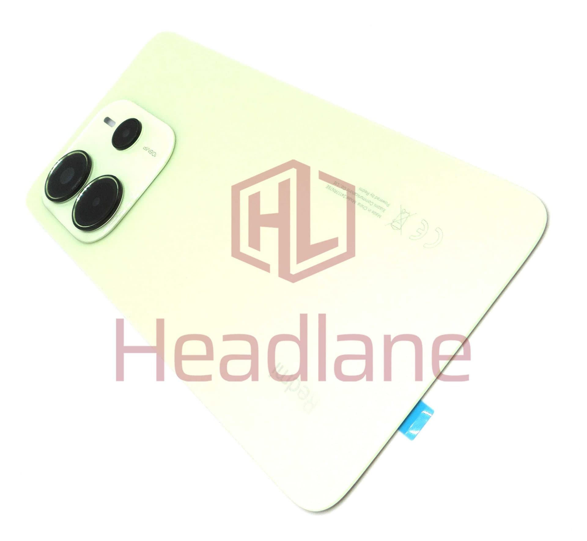 Xiaomi Redmi Note 14 ERP Back / Battery Cover - Green - 56000600O7E00