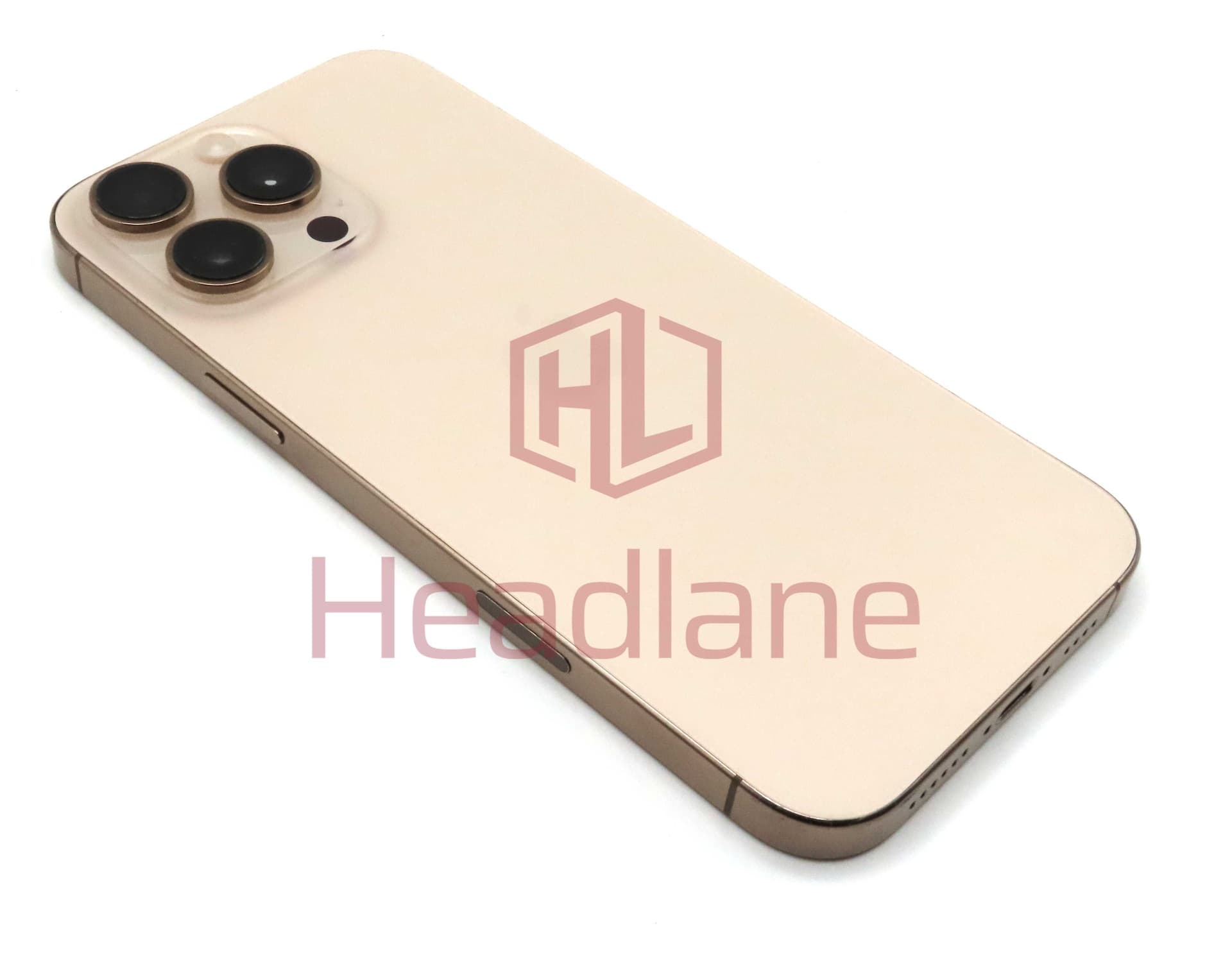 Apple iPhone 16 Pro Max Back / Battery Cover + Small Parts - Desert Titanium (Pulled - Grade C) - IP16PMBH-DT-C