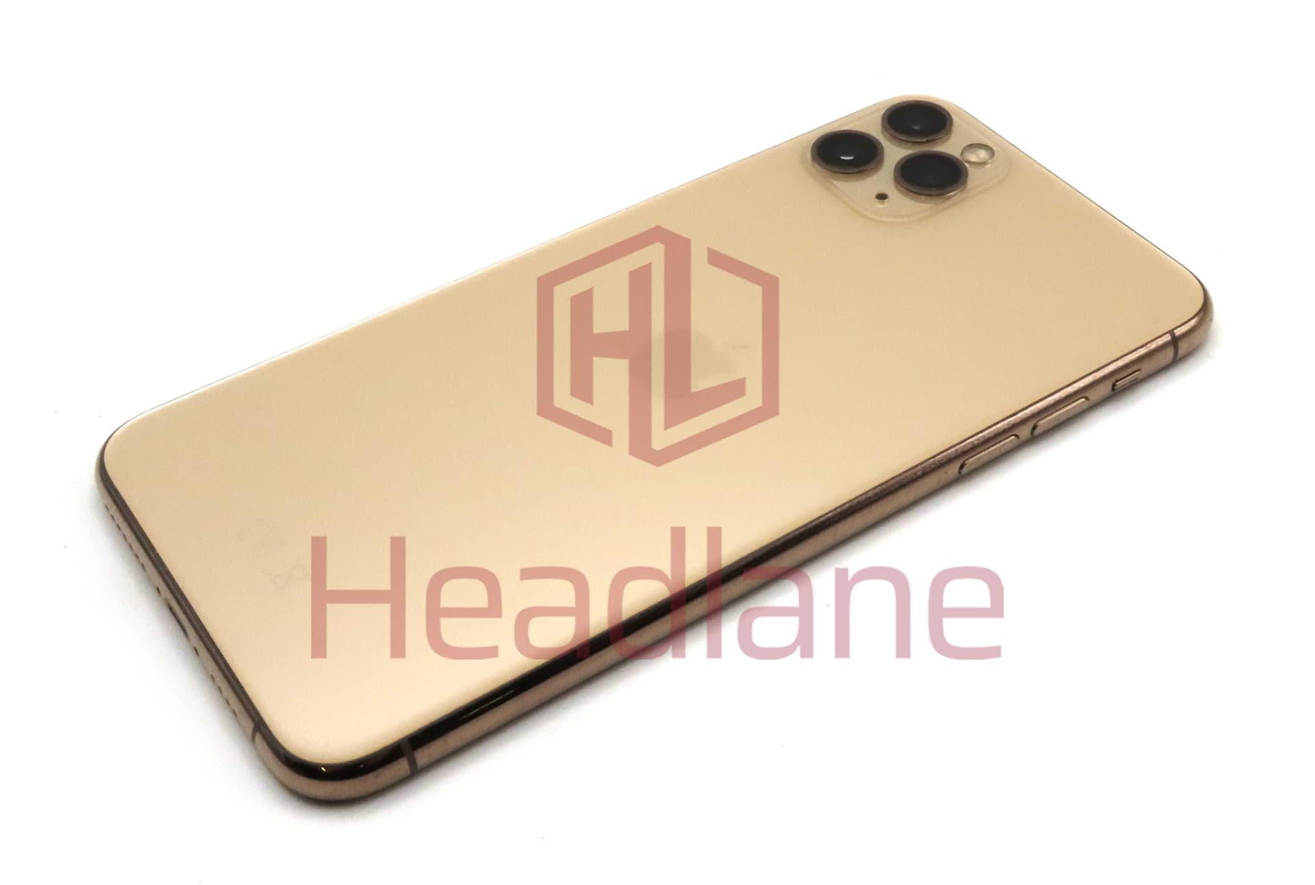 Apple iPhone 11 Pro Max Back / Battery Cover + Small Parts - Gold (Pulled - Grade C) - IP11PMBH-GD-C