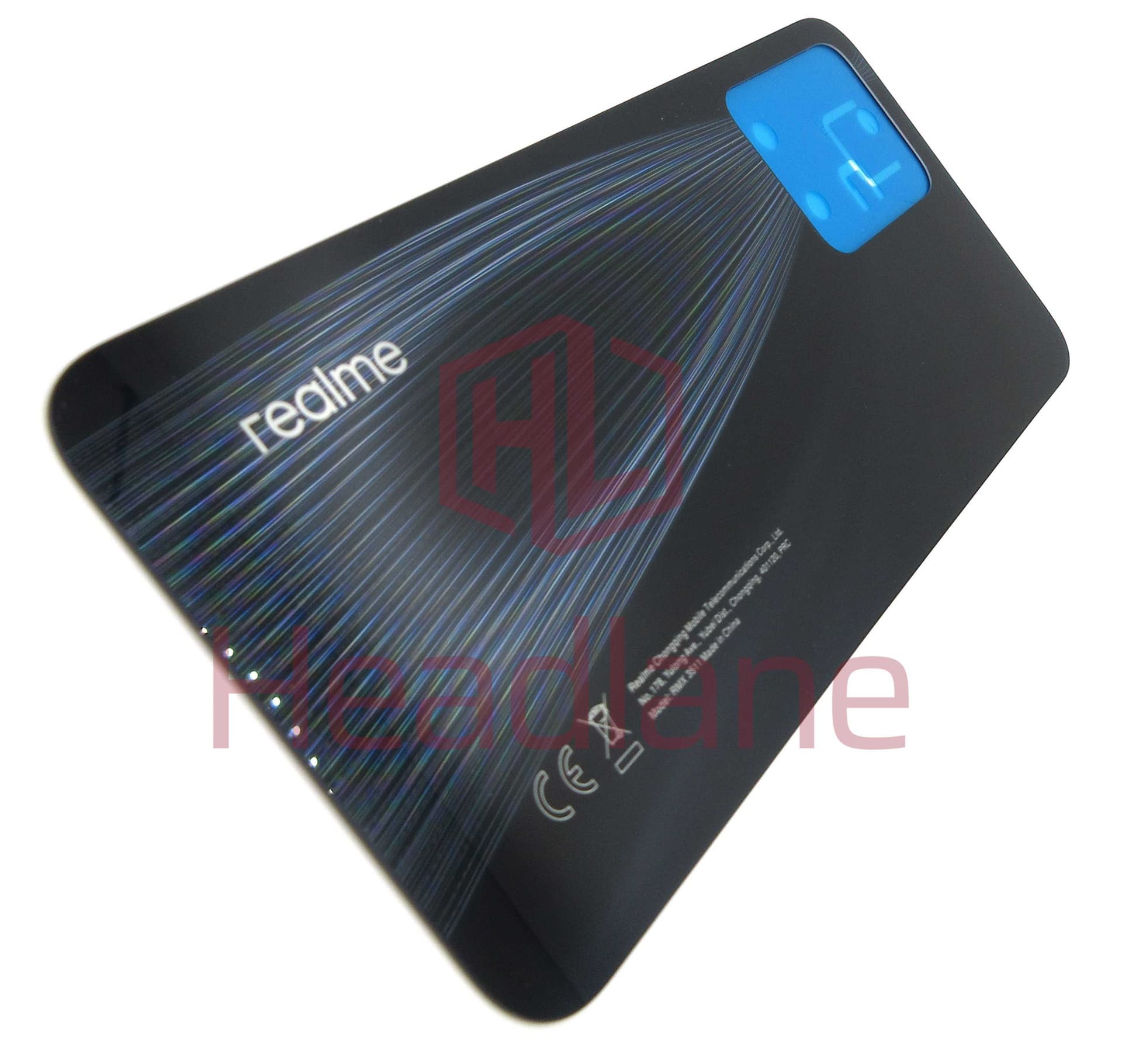 Realme RMX3511 C35 Back / Battery Cover - Glowing Black - 4710671