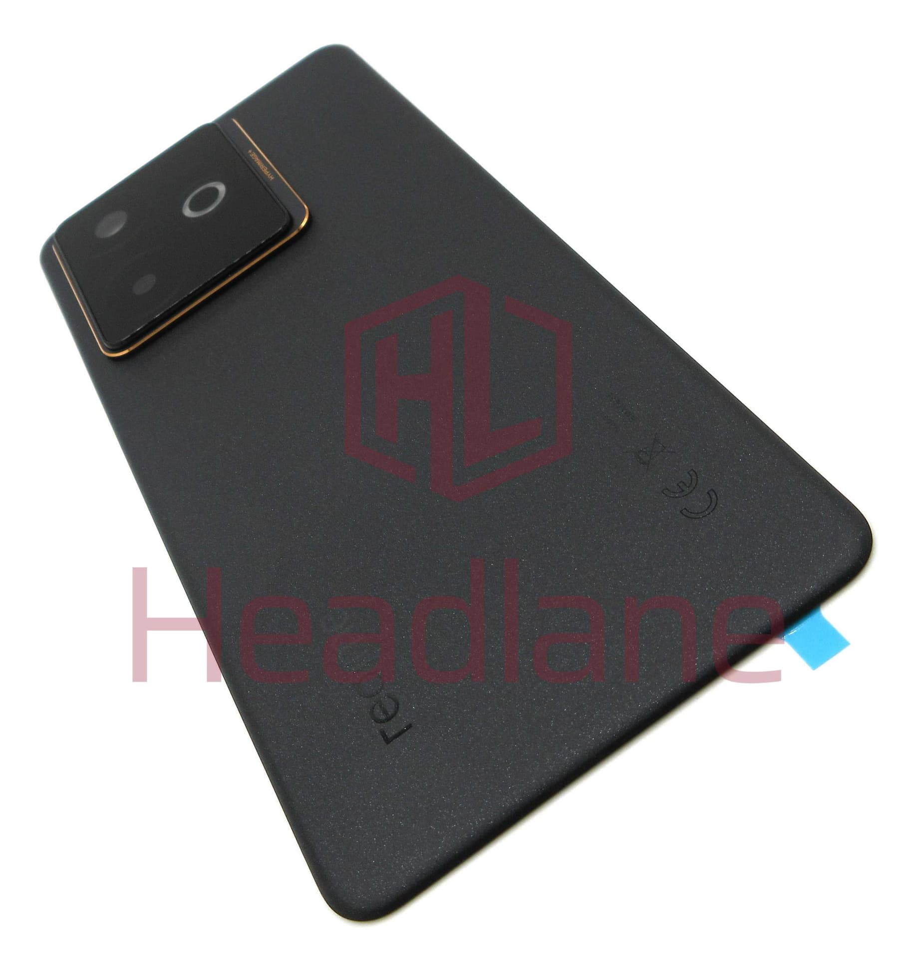 Realme RMX5085 GT 7T Back / Battery Cover - IceSense Black - 621033000633