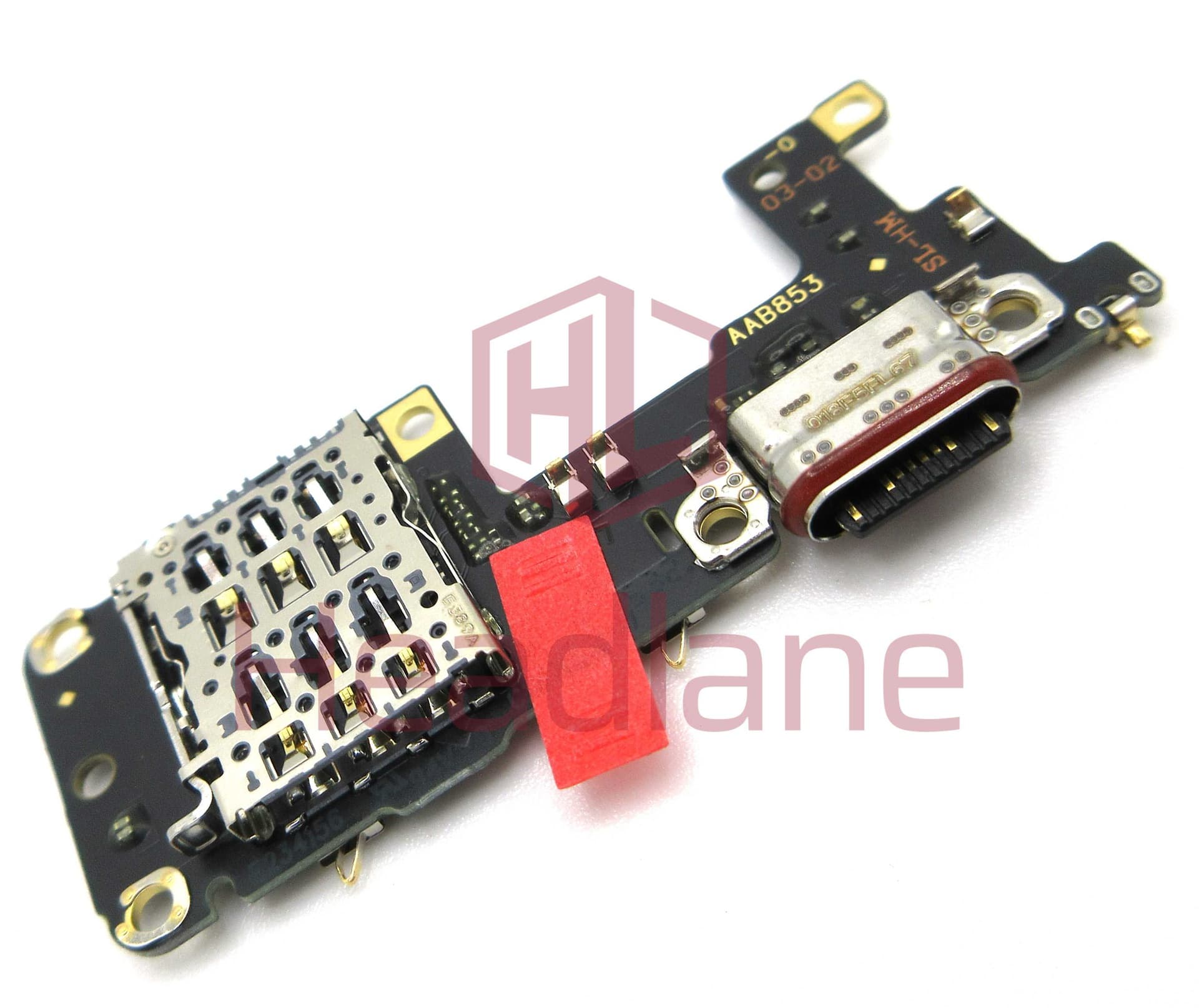 Realme RMX5010 RMX5011 GT 7 Pro Charging Port Flex + SIM Card Reader - 621022000685