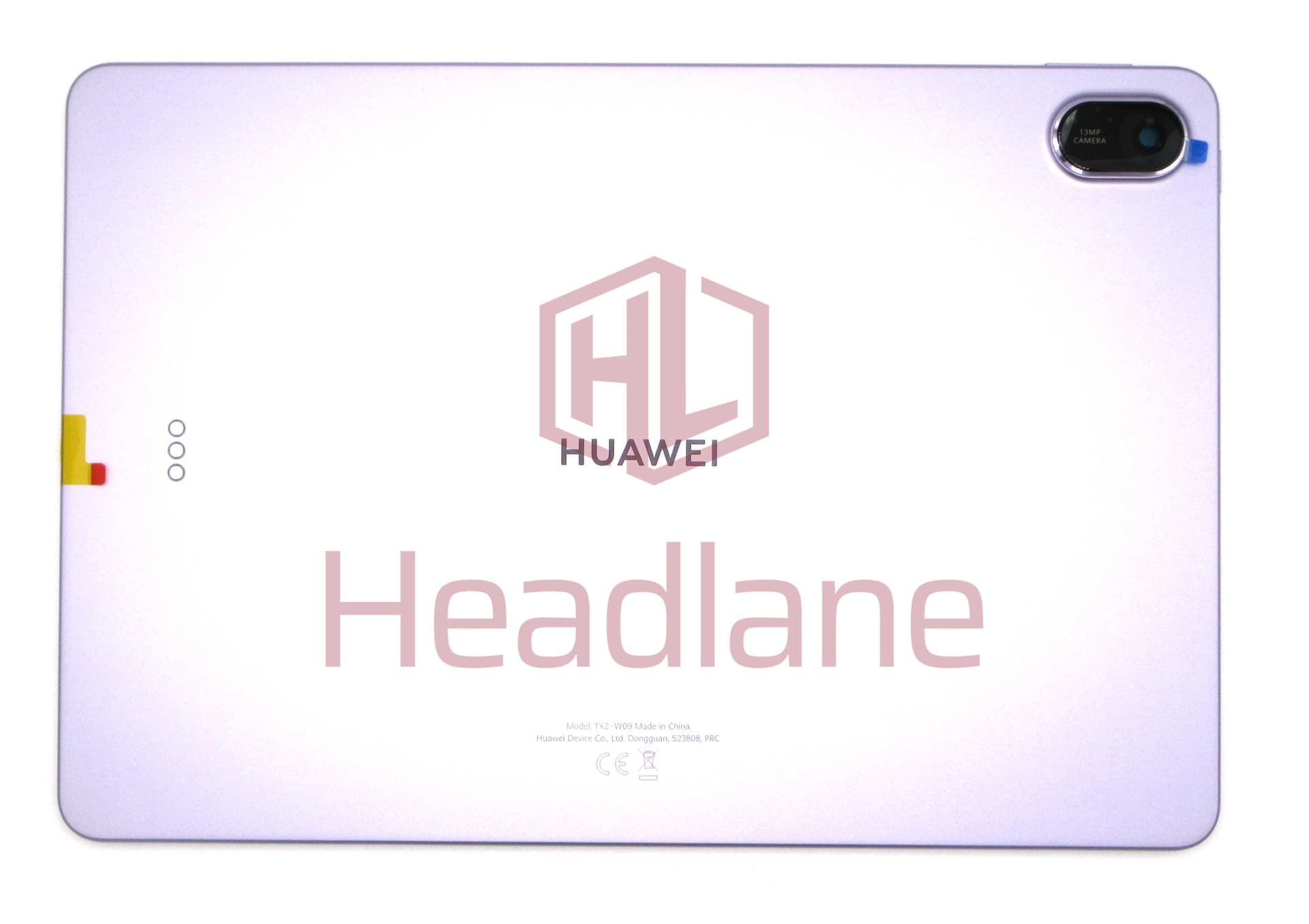 Huawei MatePad 11.5 (2025) Back / Battery Cover + HB27J0B4EGW-12 Battery - Purple - 02357ESW