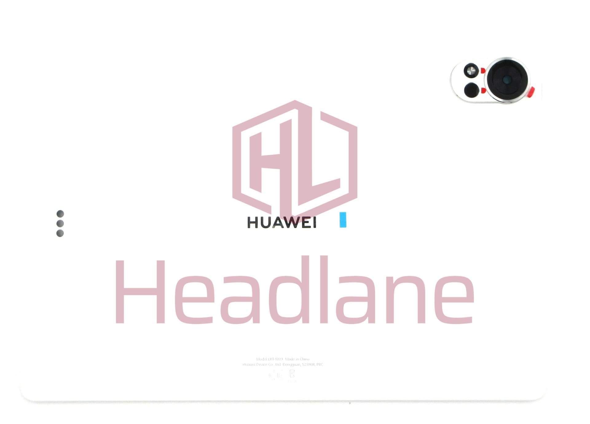 Huawei MatePad 12 X (2025) Back / Battery Cover + HB27J0B4EGW-12 Battery - White - 02357FFW