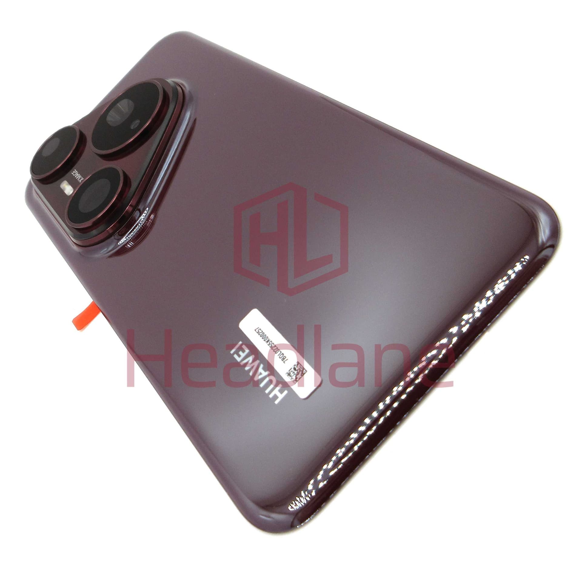 Huawei Pura 80 Pro Back / Battery Cover - Glazed Red - 02357BQL