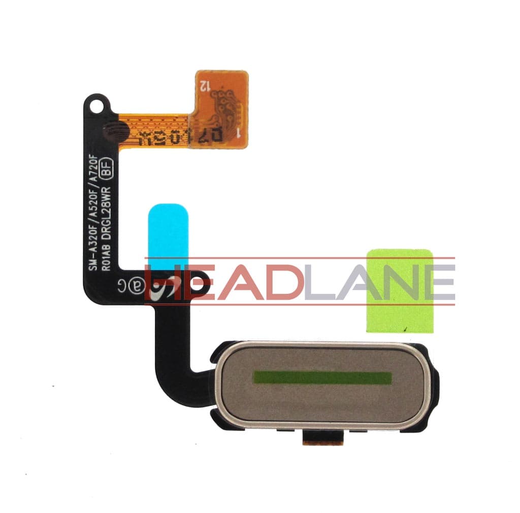 Samsung SM-A320 Galaxy A3 (2017) Home Key Flex - Gold - GH96-10773B - Samsung Replacement Part
