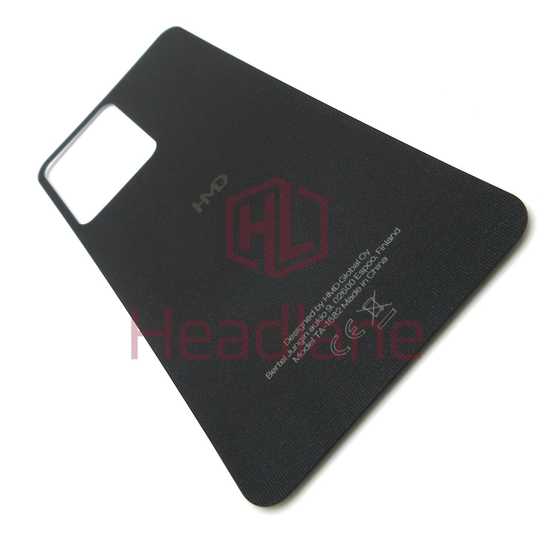 HMD Arc Back / Battery Cover - Shadow Black - 5003000855SH0