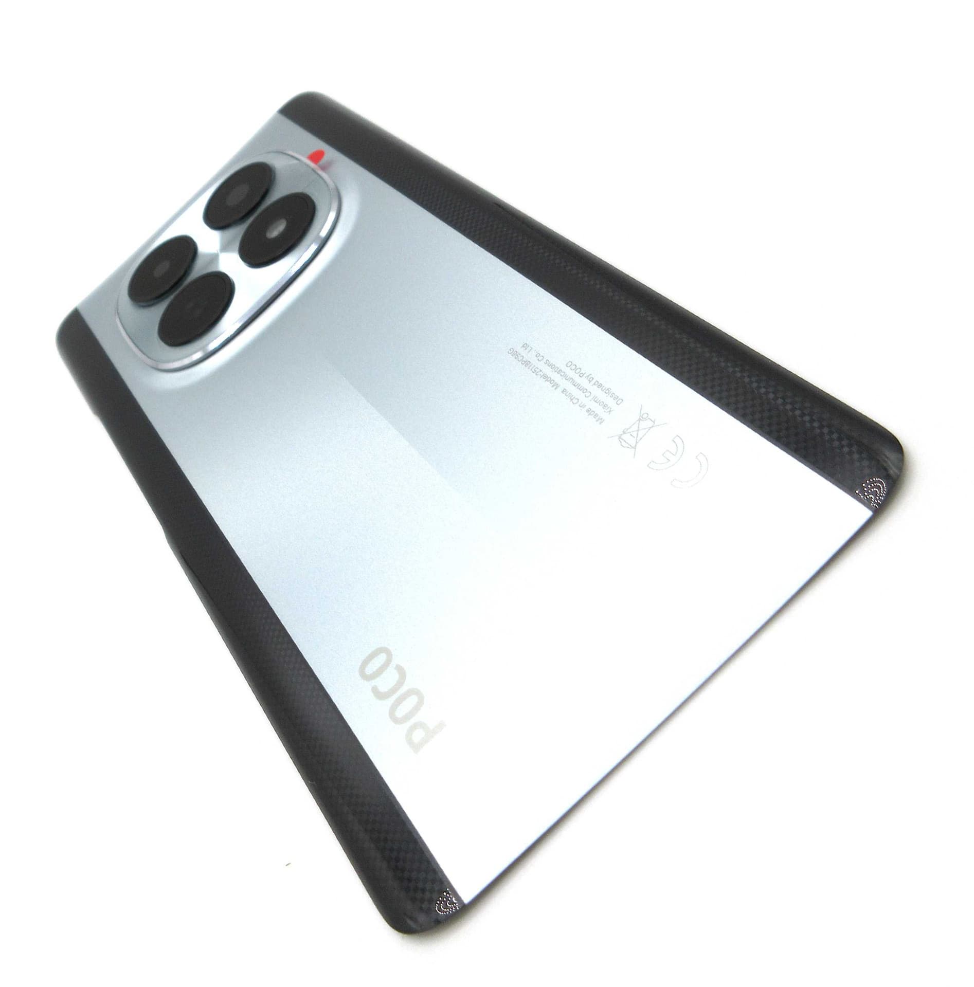Xiaomi Poco M8 5G Back / Battery Cover - Silver - 5600130P17P00 - Xiaomi Replacement Part