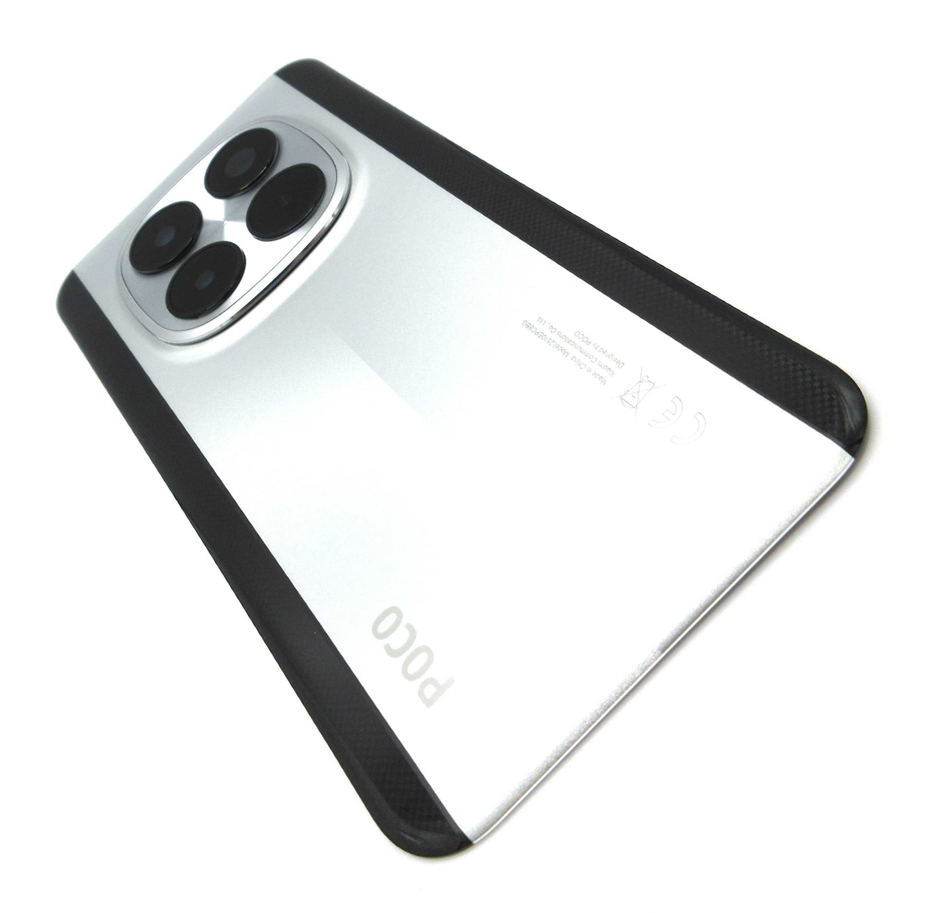 Xiaomi Poco M8 Pro 5G Back / Battery Cover - Silver - 560007P16UP00 - Xiaomi Replacement Part
