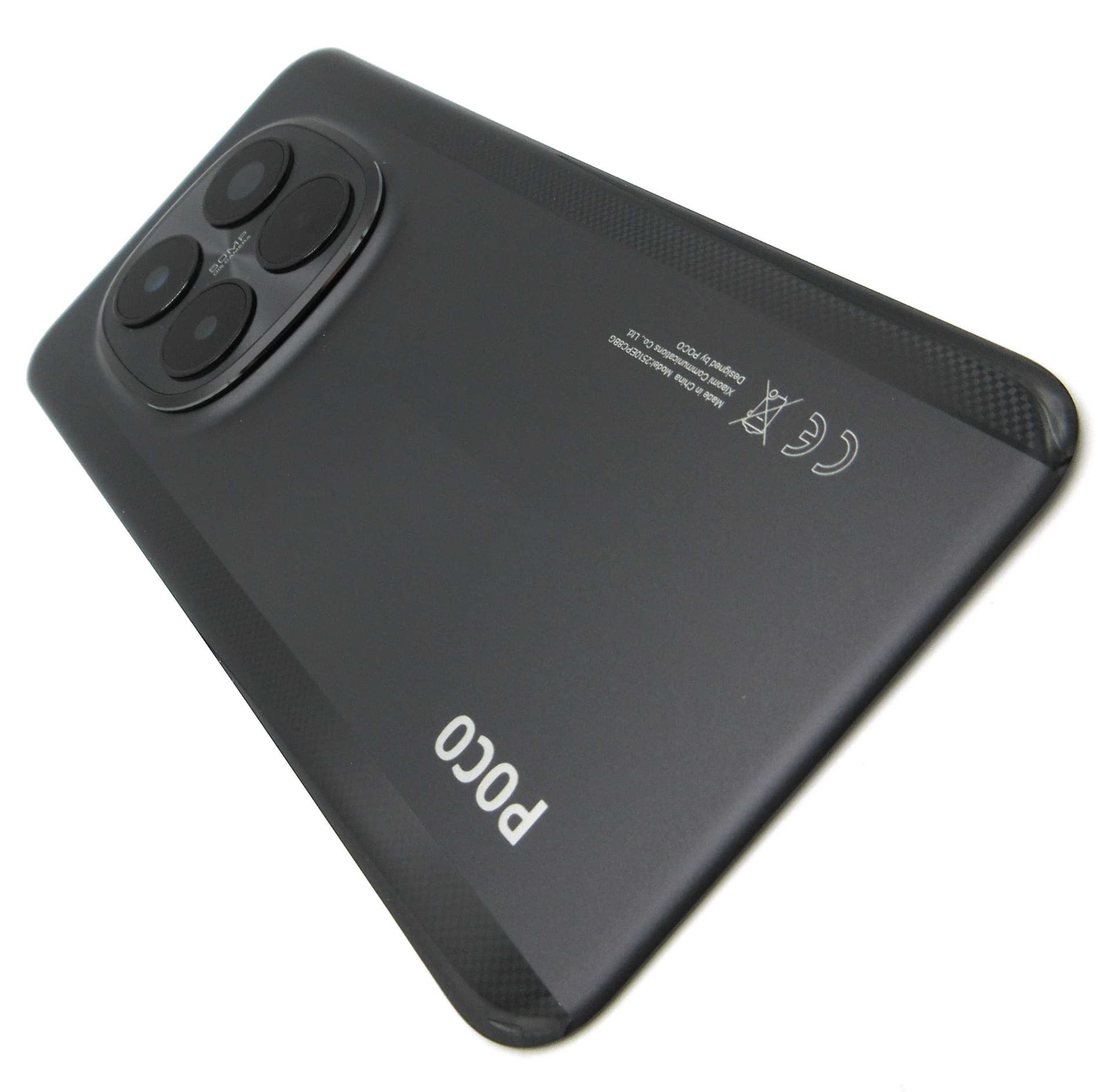Xiaomi Poco M8 Pro 5G Back / Battery Cover - Black - 560009P16UP00 - Xiaomi Replacement Part