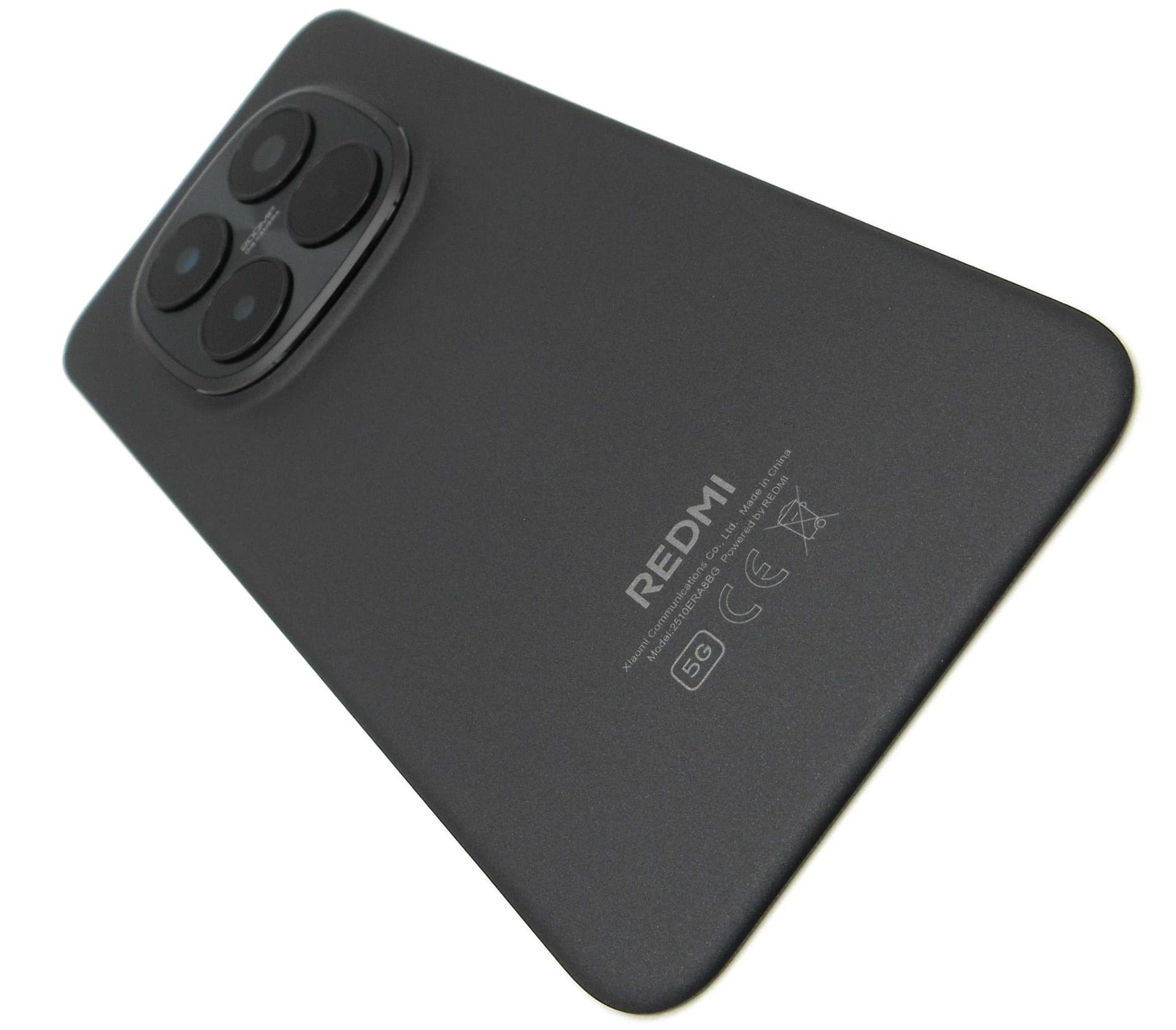 Xiaomi Redmi Note 15 Pro+ 5G Back / Battery Cover - Black - 5600320P16U00