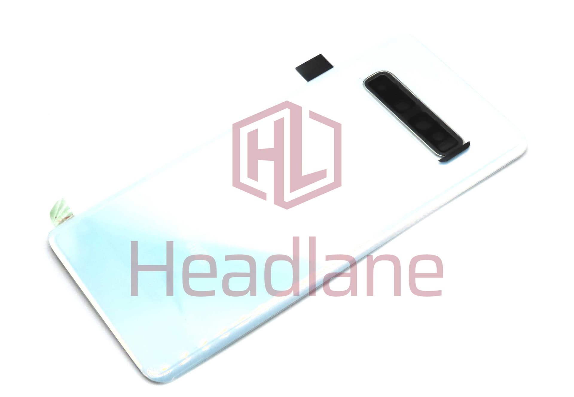 Samsung SM-G973 Galaxy S10 Back / Battery Cover - Prism White (DUOS) - GH82-18383F