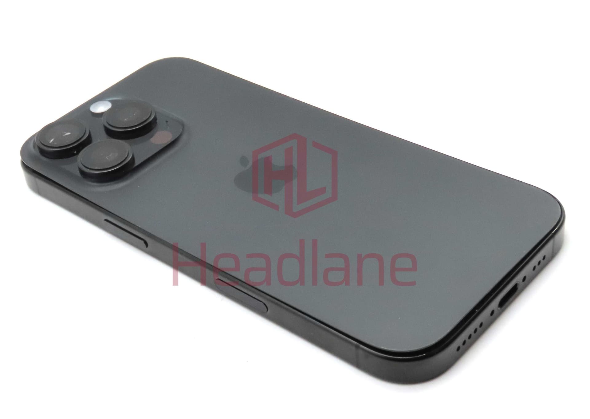 Apple iPhone 16 Pro Back / Battery Cover + Small Parts - Natural Titanium (Grade A) (No Camera) - IP16PRBH-NT-NC-A