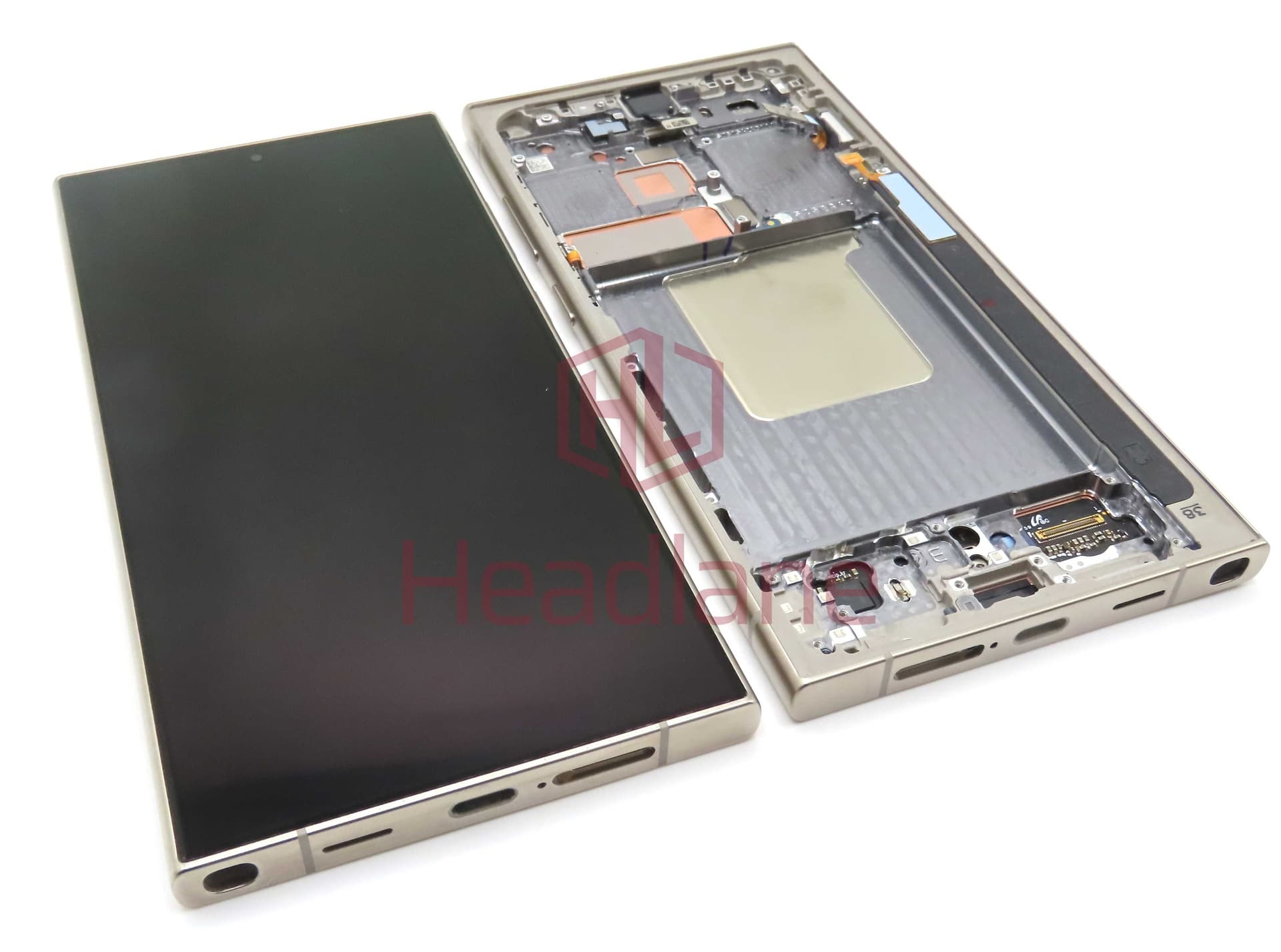 Samsung SM-S928 Galaxy S24 Ultra LCD Display / Screen + Touch - Titanium Grey / Titanium Orange / Titanium Violet (Pulled - Grade B) - GH82-33396A-B