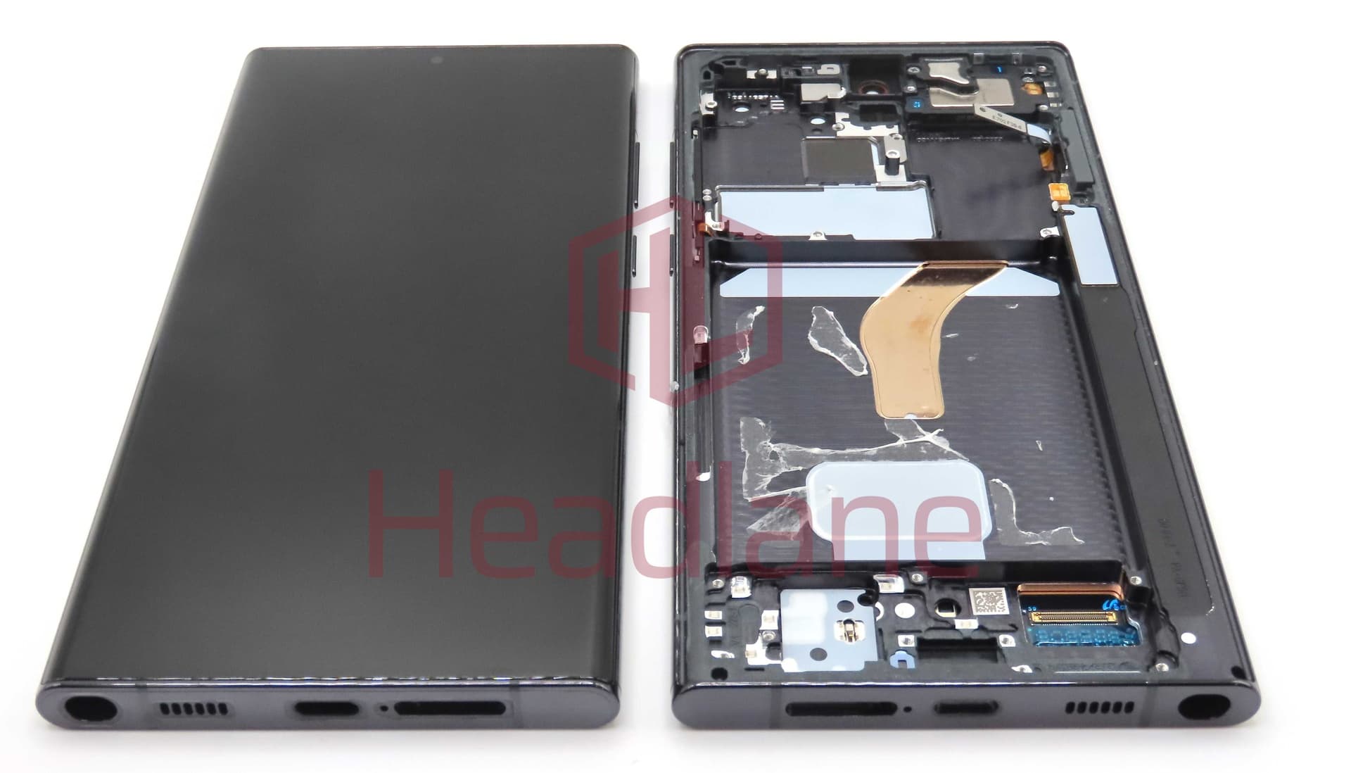Samsung SM-S908 Galaxy S22 Ultra LCD Display / Screen + Touch - Phantom Black (Pulled - Grade A) - GH82-27488A-A - Samsung Replacement Part