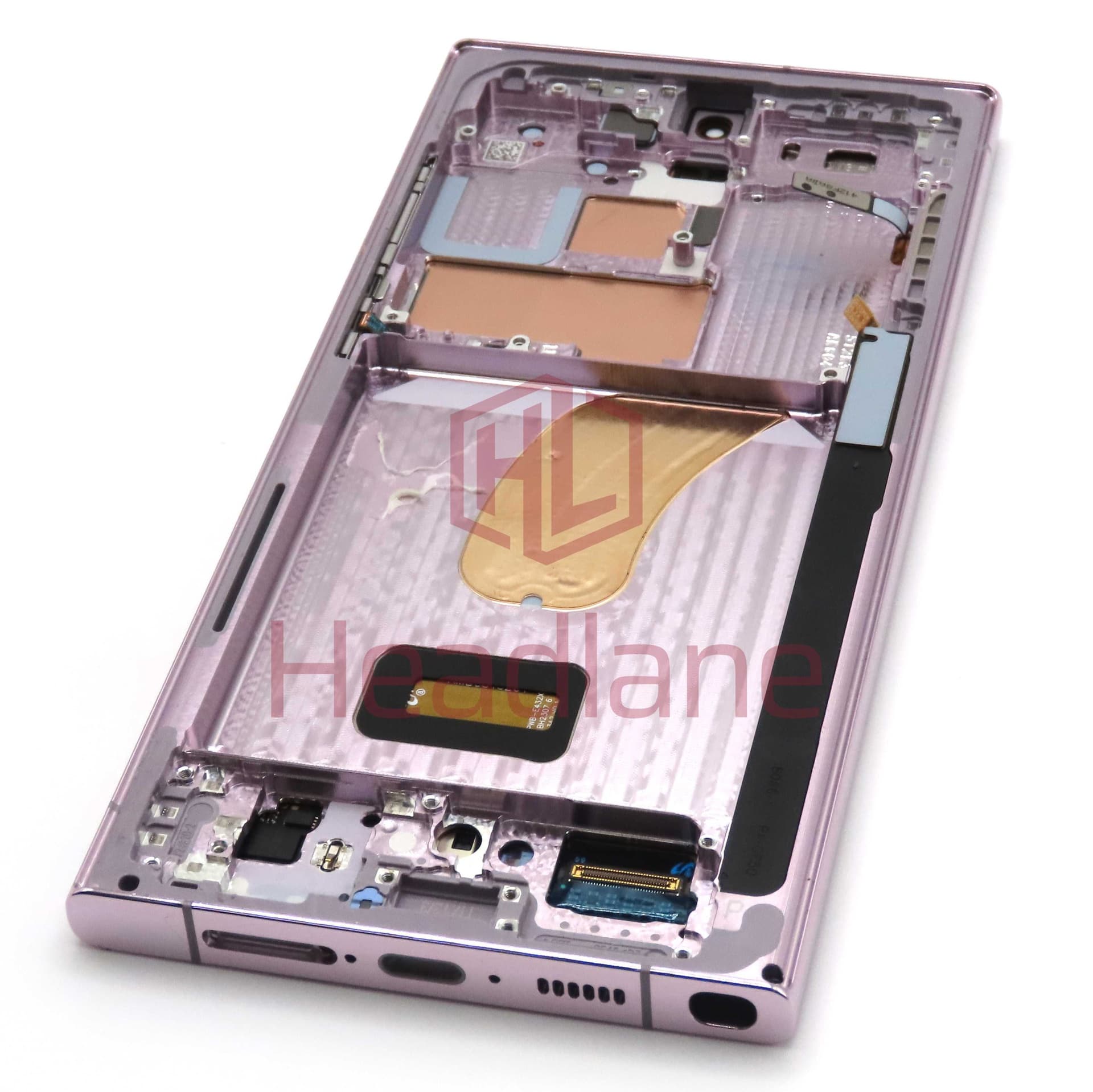 Samsung SM-S918 Galaxy S23 Ultra LCD Display / Screen + Touch - Lavender (Pulled - Grade B) - GH82-30466D-B