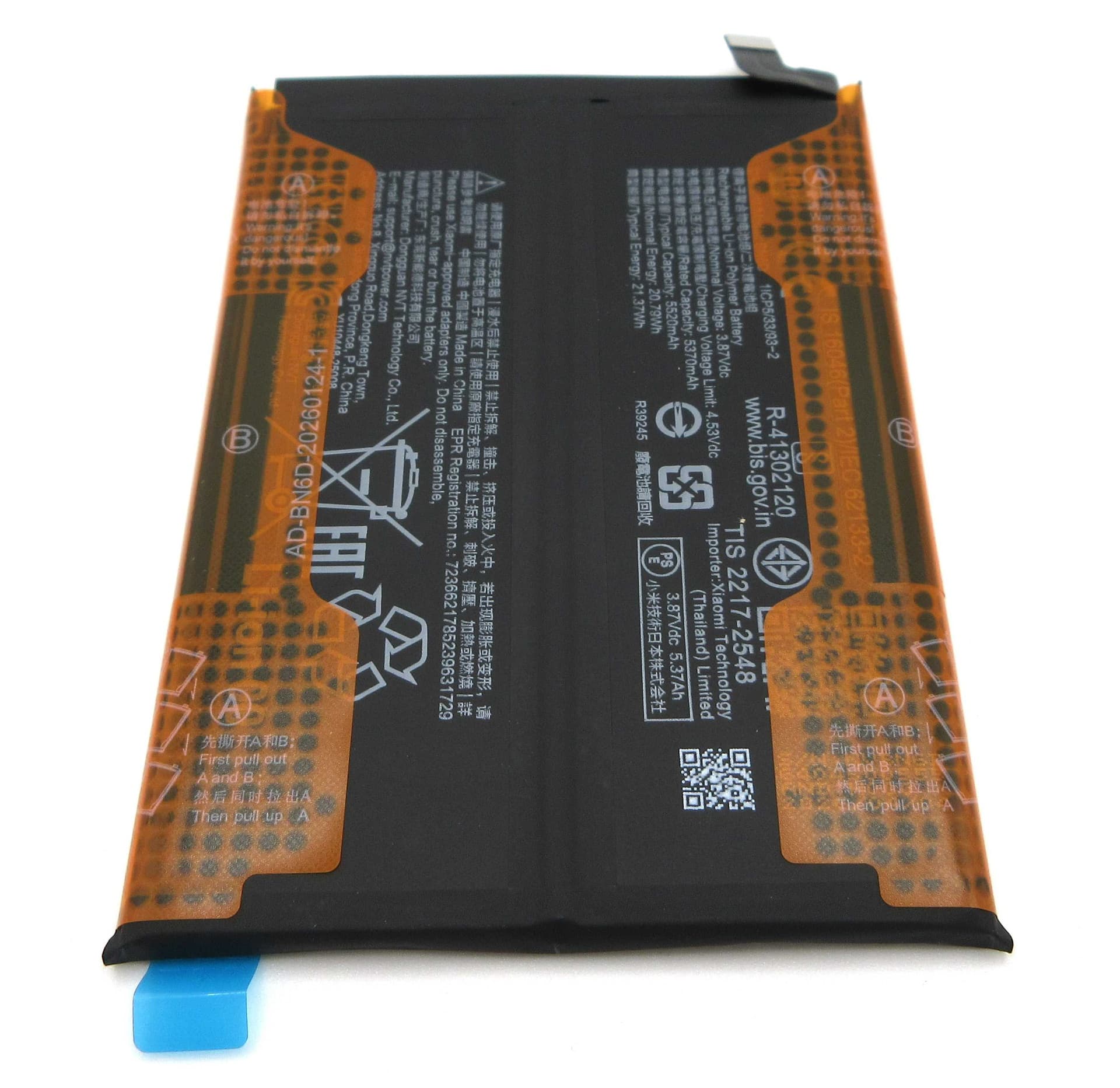 Xiaomi Poco M8 5G / Redmi Note 15 5G BN6D 5520mAh Battery - 1330101000268B