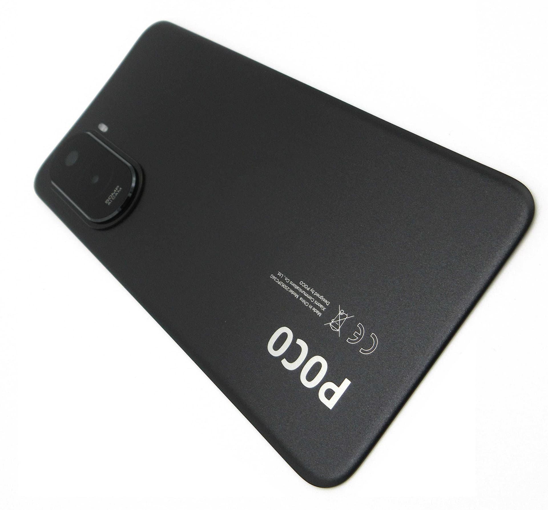 Xiaomi Poco M7 Back / Battery Cover - Black (25062PC34G) - 560009O19AP00 - Xiaomi Replacement Part