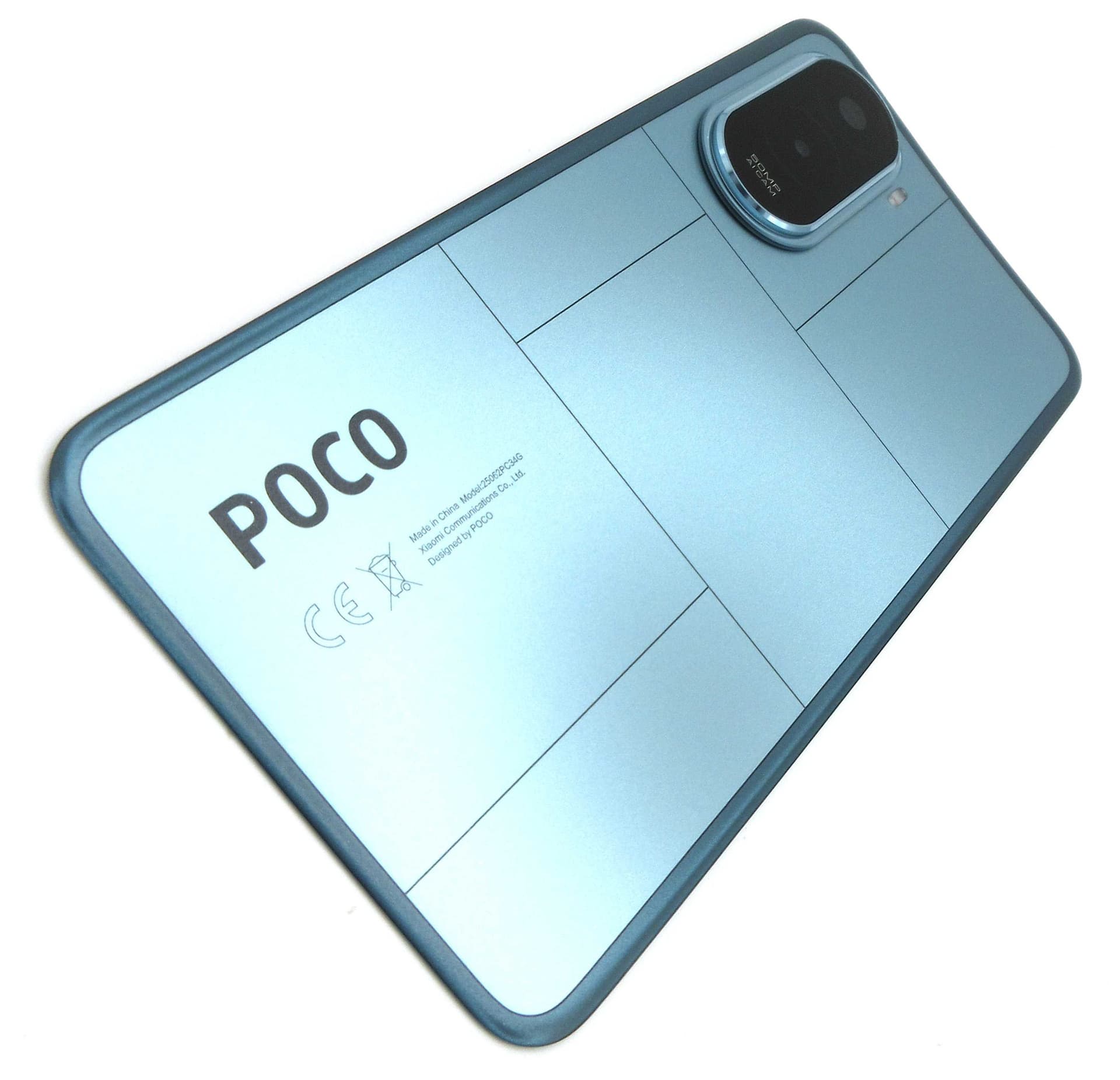 Xiaomi Poco M7 Back / Battery Cover - Blue (25062PC34G) - 560007O19AP00 - Xiaomi Replacement Part