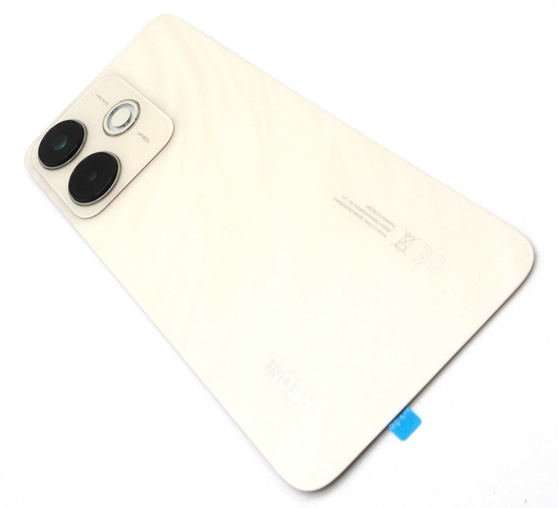 Xiaomi Redmi 13x Back / Battery Cover - Gold - 560001N19AR00 - Xiaomi Replacement Part