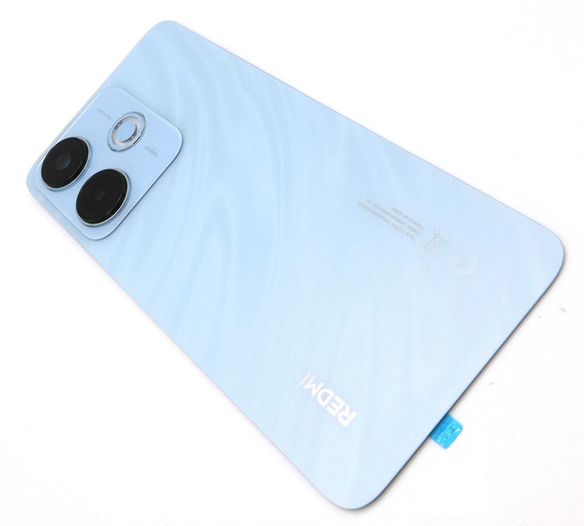Xiaomi Redmi 13x Back / Battery Cover - Blue - 560002N19AR00 - Xiaomi Replacement Part