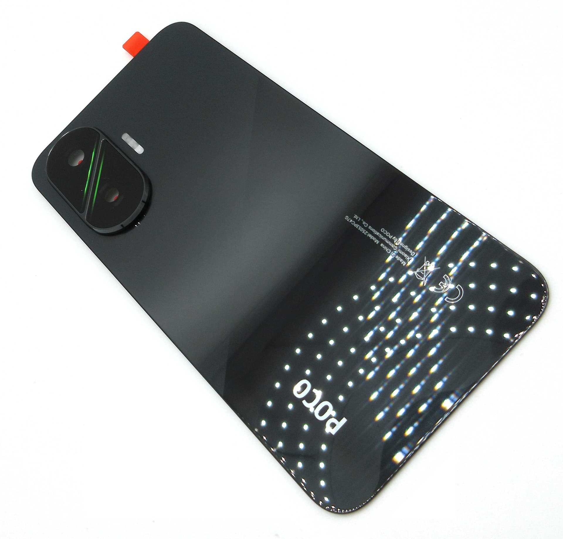 Xiaomi Poco F7 5G Back / Battery Cover - Black - 5600330O10U00 - Xiaomi Replacement Part