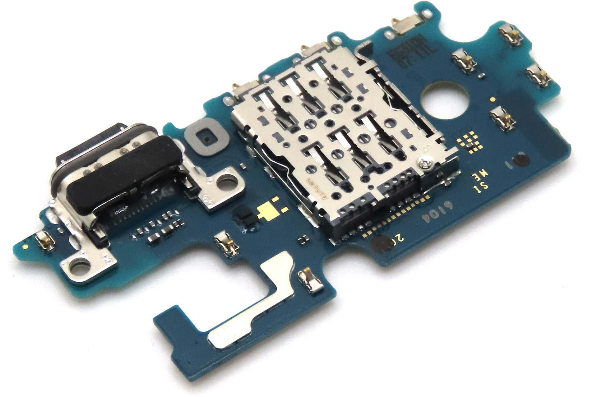 Samsung SM-A576 Galaxy A57 5G SIM Card Reader + Charging Port Flex - GH96-20947A - Samsung Replacement Part