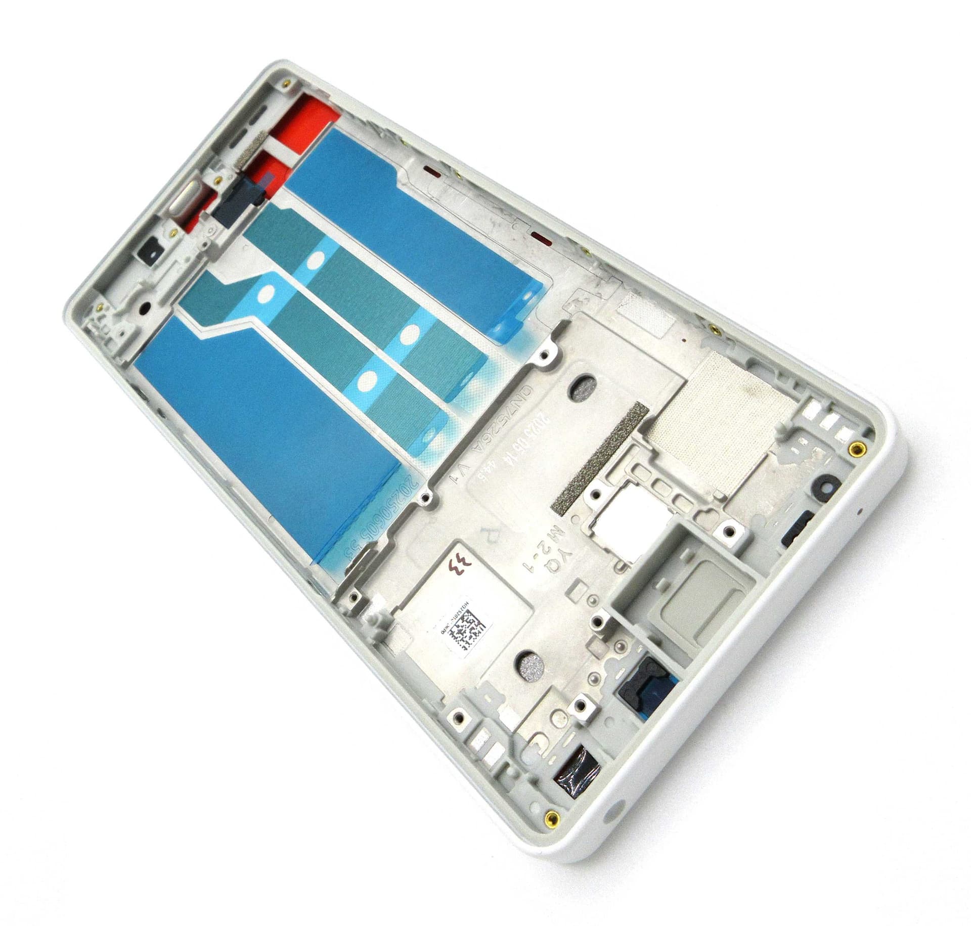 Sony XQ-FE54 Xperia 10 VII Middle Cover / Chassis / Display Frame - White - 507025401