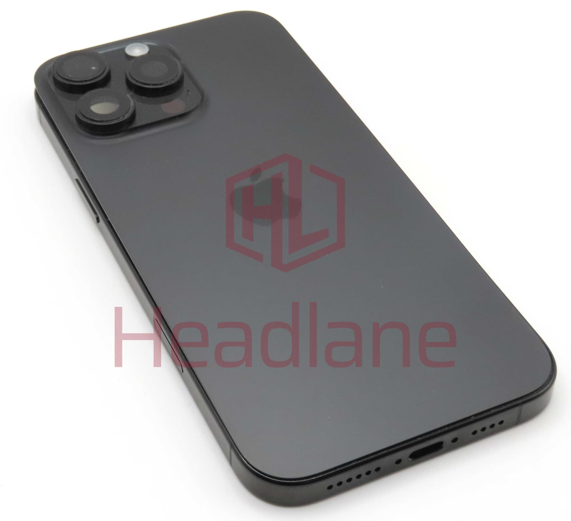 Apple iPhone 16 Pro Max Back / Battery Cover + Small Parts - Natural Titanium (Pulled - Grade A) (No Camera) - IP16PMBH-NT-A-NC