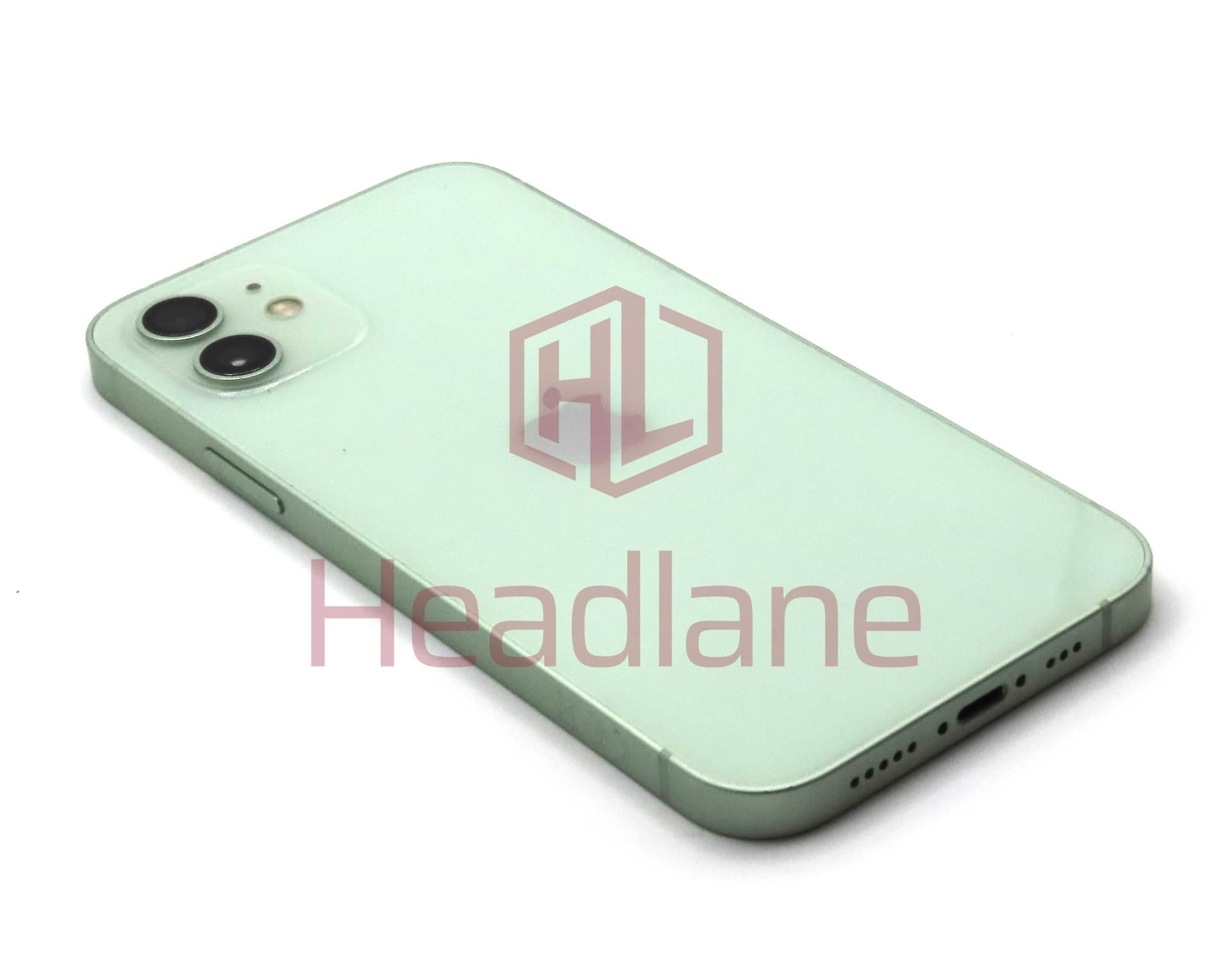 iPhone 12 Back / Battery Cover + Small Parts - Green (Pulled - Grade B) - IP12BH-GR-B