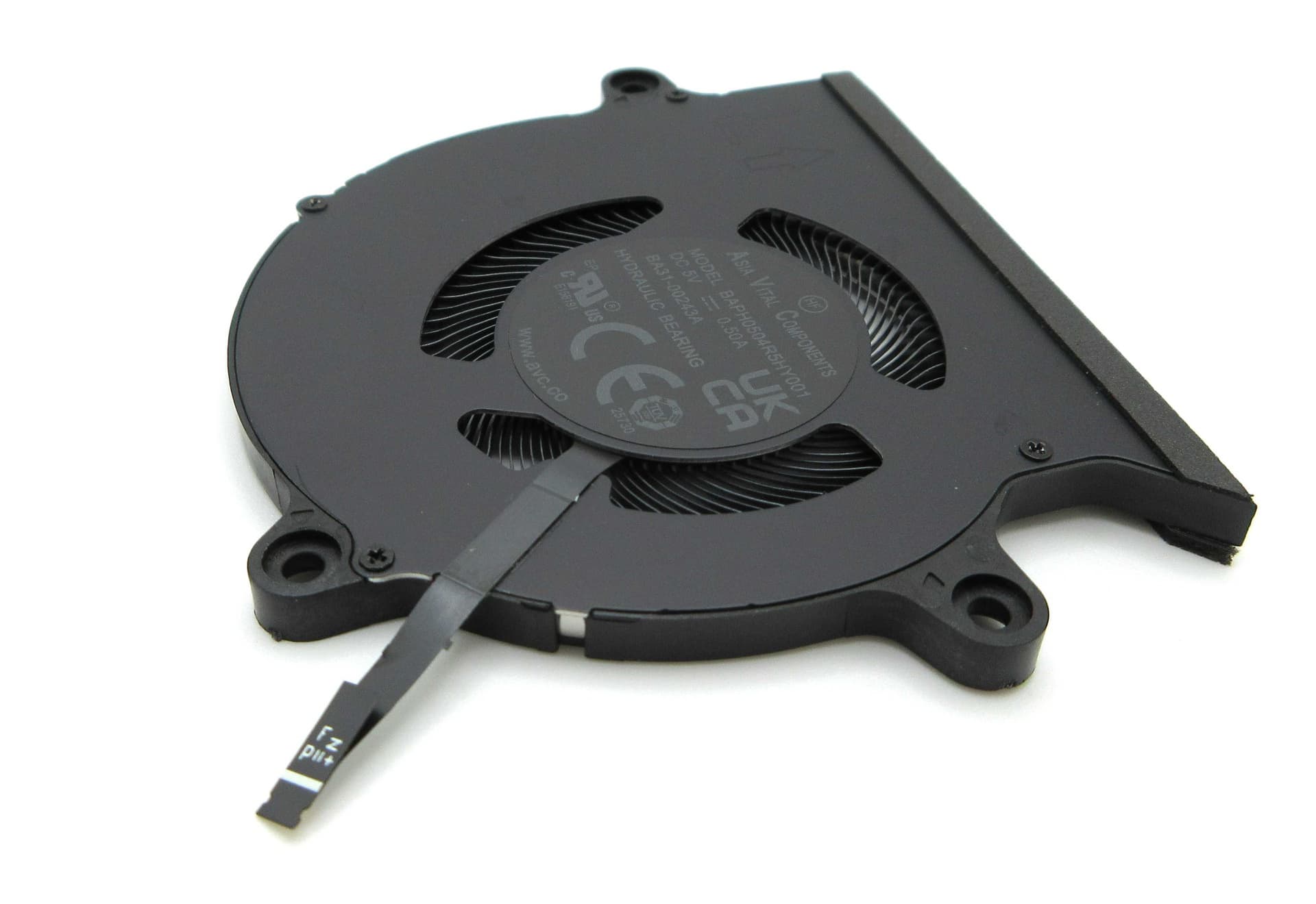 Samsung NP940XJG Galaxy Book6 Pro 14" Left Fan / Blower 300mA 5200 RPM 5V - BA31-00243A