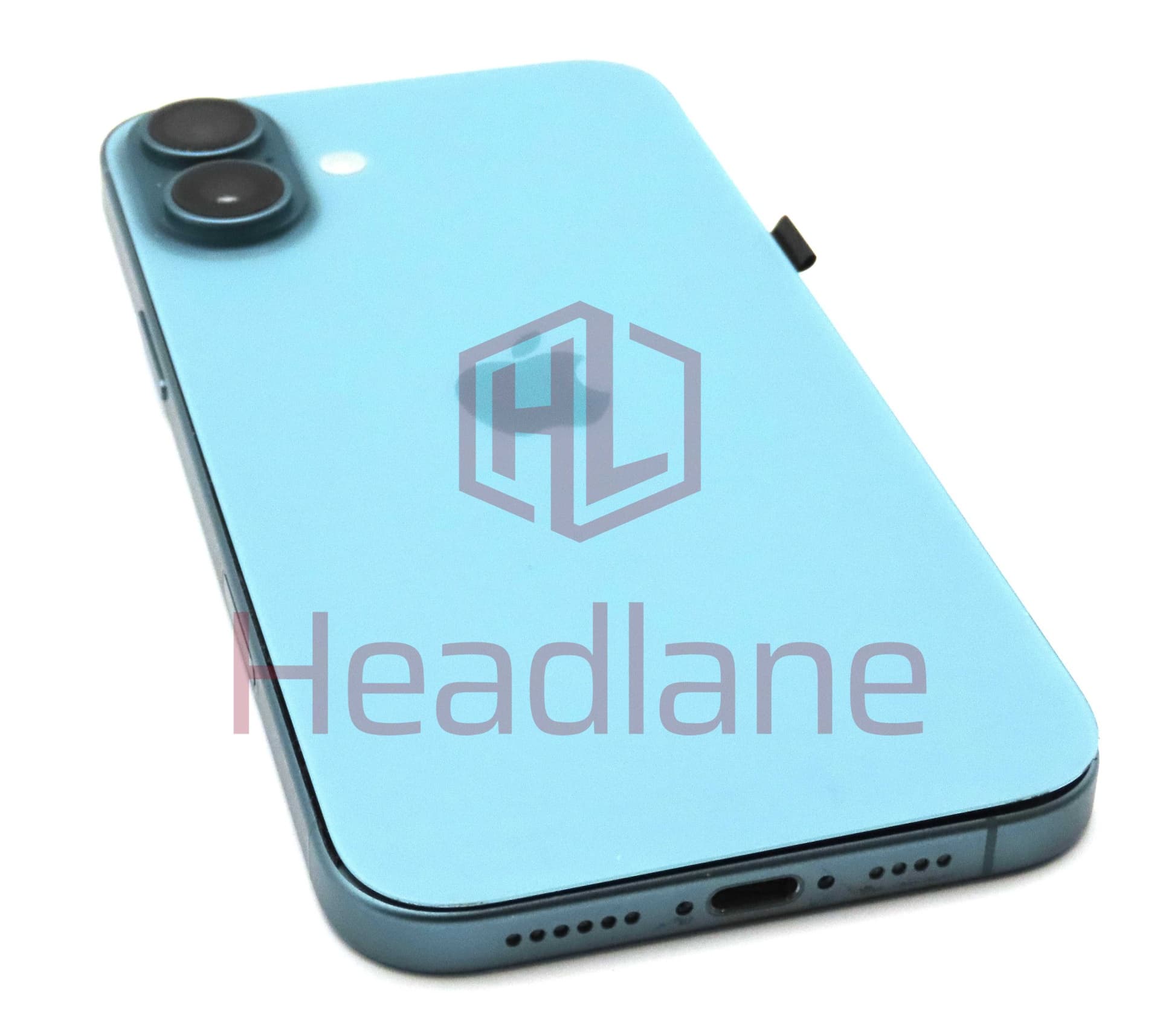 Apple iPhone 16 Plus Back / Battery Cover + Small Parts - Teal (Pulled - Grade C) - IP16PBH-TL-C