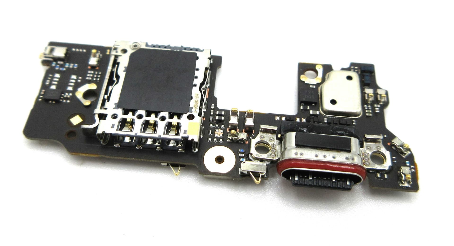 Motorola XT2603 Edge 70 Charging Port Flex + SIM Card Reader - 5B28C31906