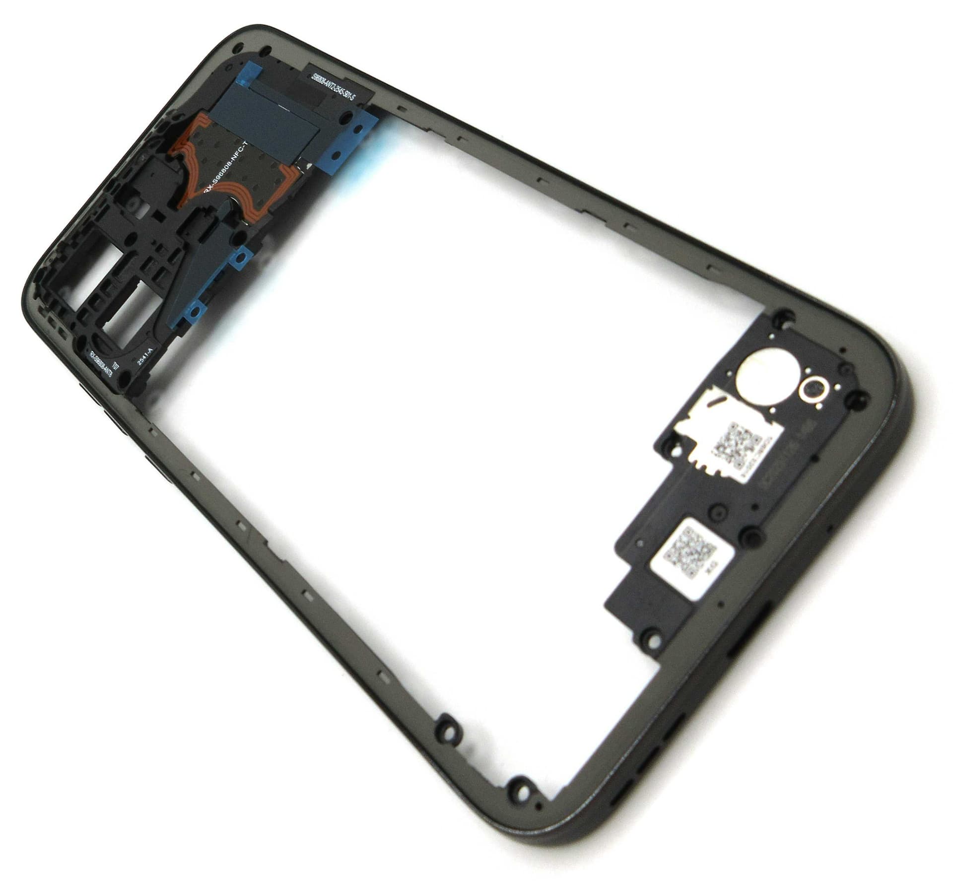 Motorola XT2621-4 Moto G77 Middle Cover / Chassis - Pantone Black Olive - 5D68C32016 - Lenovo / Motorola Replacement Part