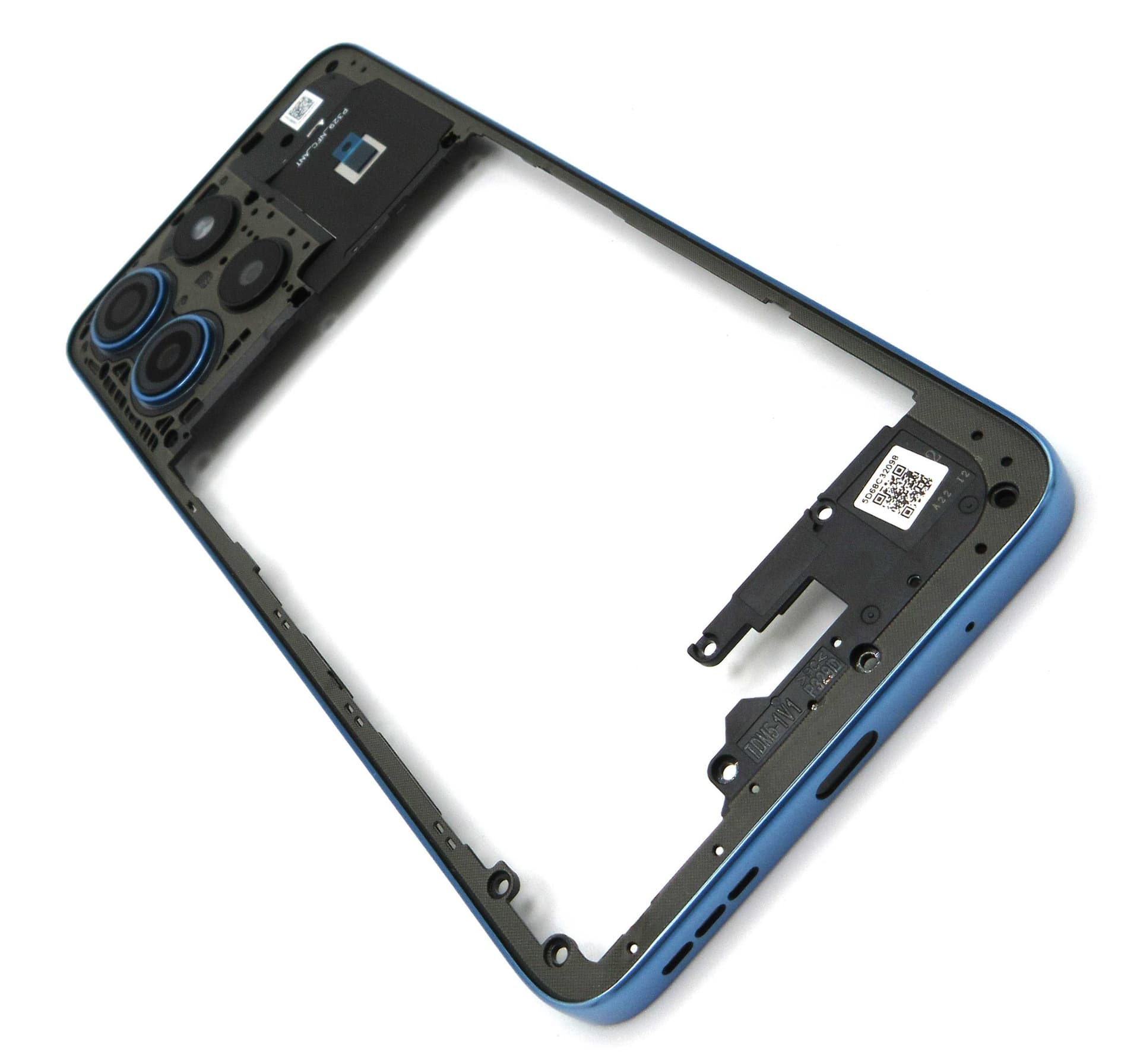 Motorola XT2623-2 Moto G17 Middle Cover / Chassis - Pantone Alaskan Blue - 5D68C32098