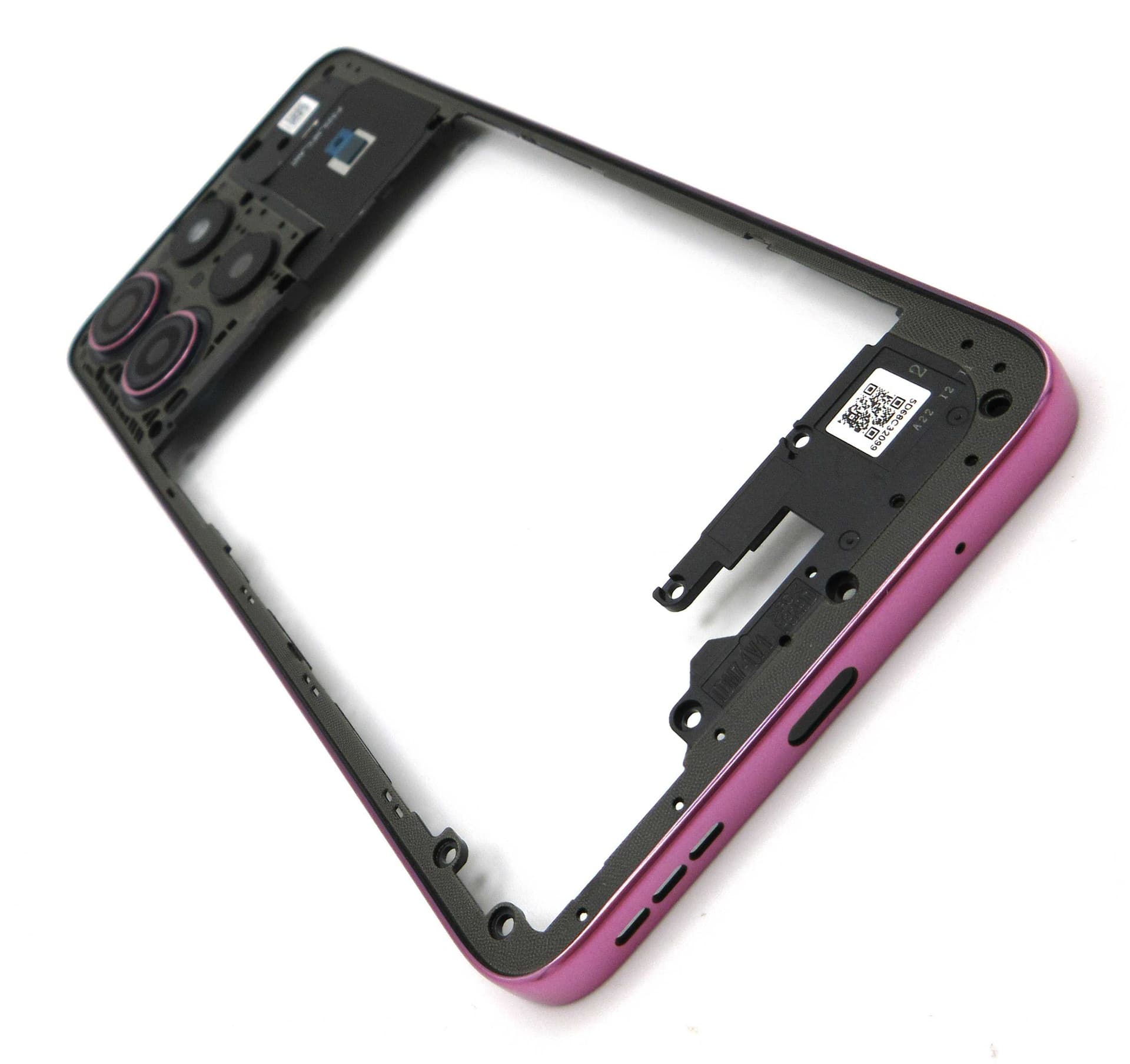 Motorola XT2623-2 Moto G17 Middle Cover / Chassis - Pantone Bordeaux - 5D68C32099