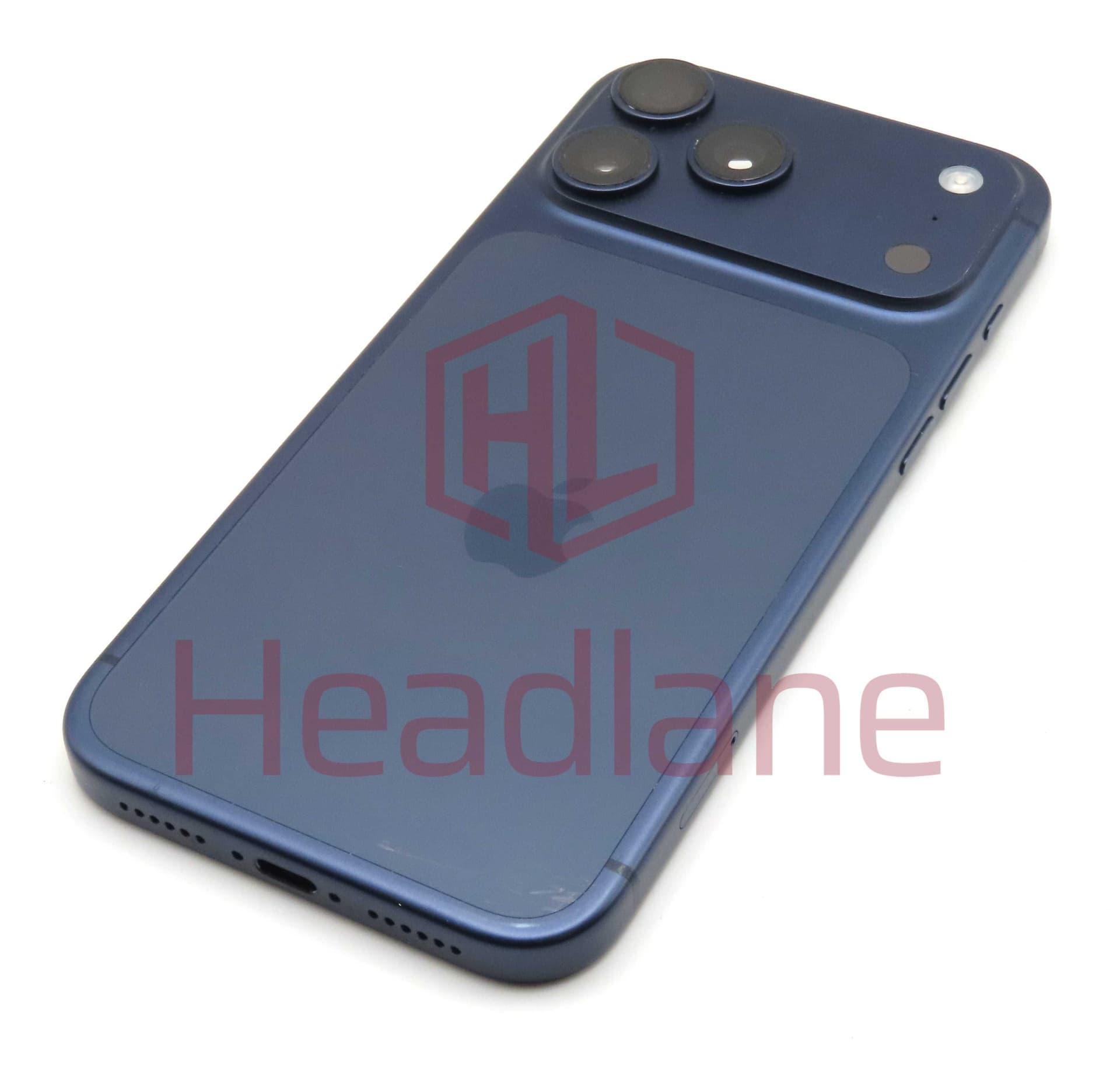 Apple iPhone 17 Pro Max Back / Battery Cover + Small Parts - Deep Blue (Pulled - Grade B) - IP17PMBH-DB-B