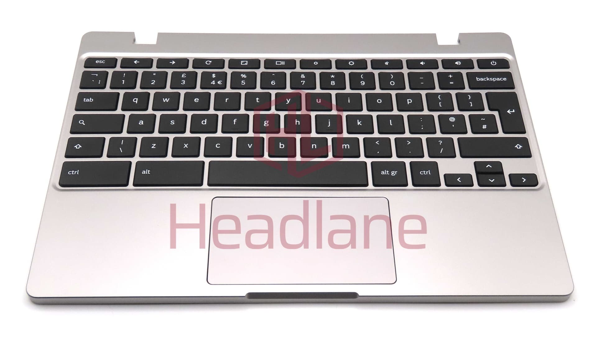 Samsung XE310XBA Chromebook 4 11.6" Top Cover + Keyboard (UK QWERTY) - BA98-02771A