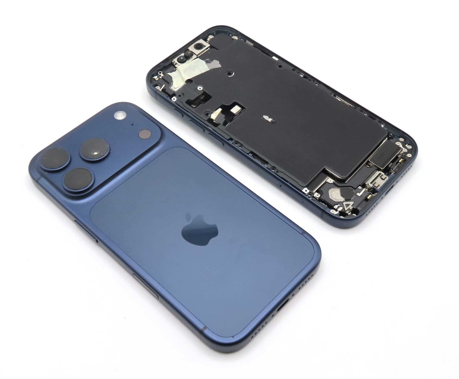 Apple iPhone 17 Pro Back / Battery Cover + Small Parts - Deep Blue (Pulled - Grade A) - IP17PRBH-DT-A
