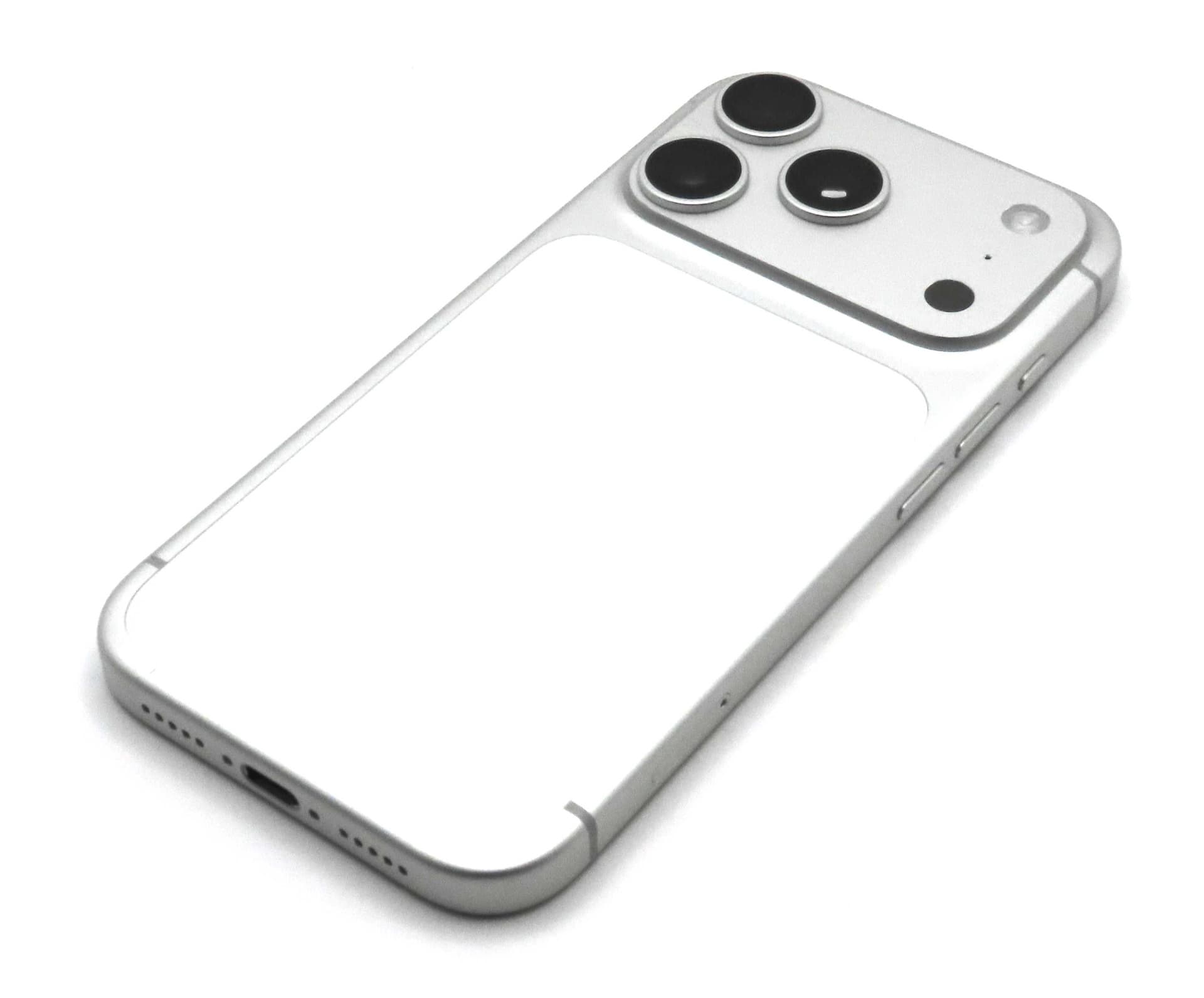 Apple iPhone 17 Pro Back / Battery Cover + Small Parts - Silver (Pulled - Grade B) - IP17PRBH-SL-B